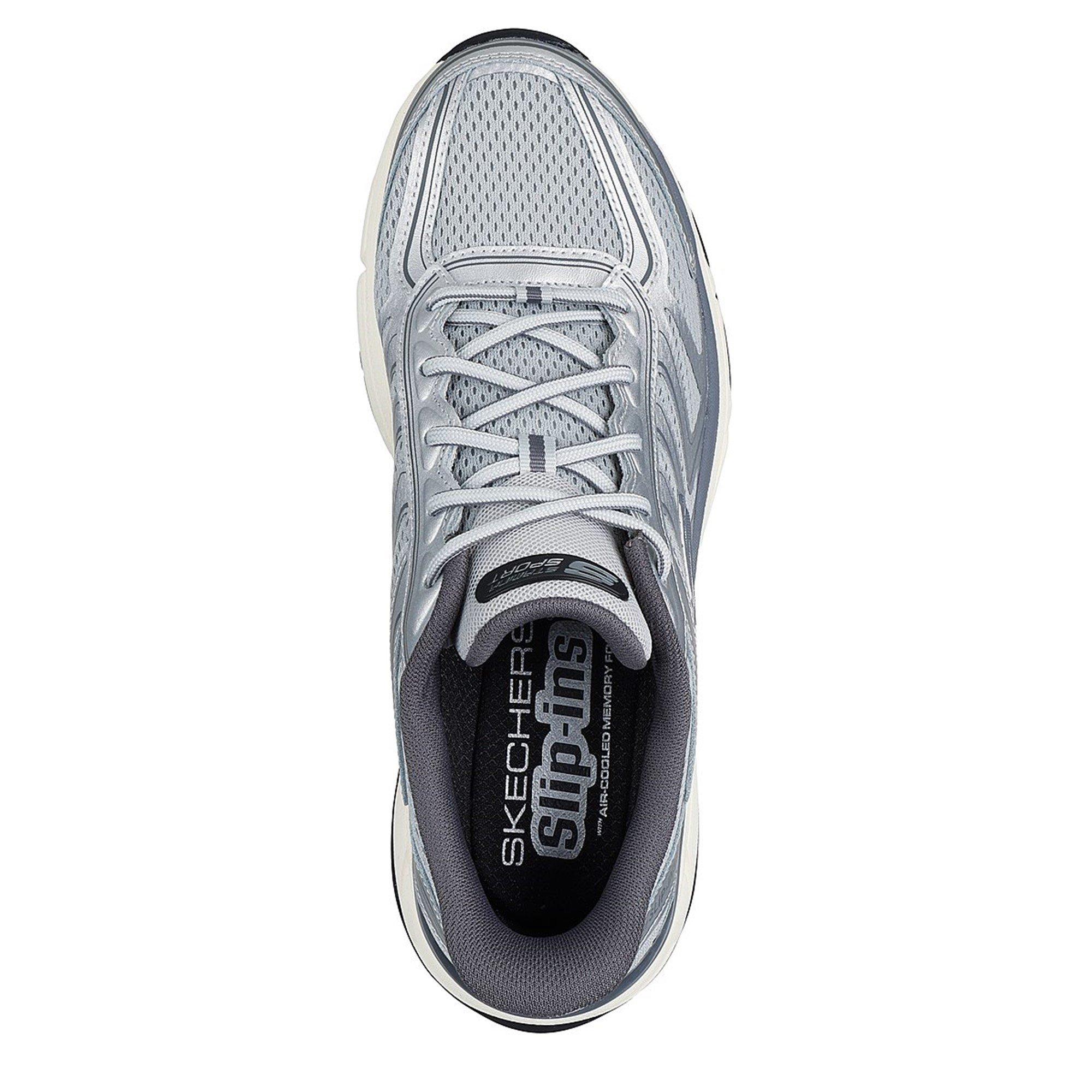 Slate/Grey - Skechers - Slip-ins: Stamina Sport Retro Runners Mens Trainers - 5