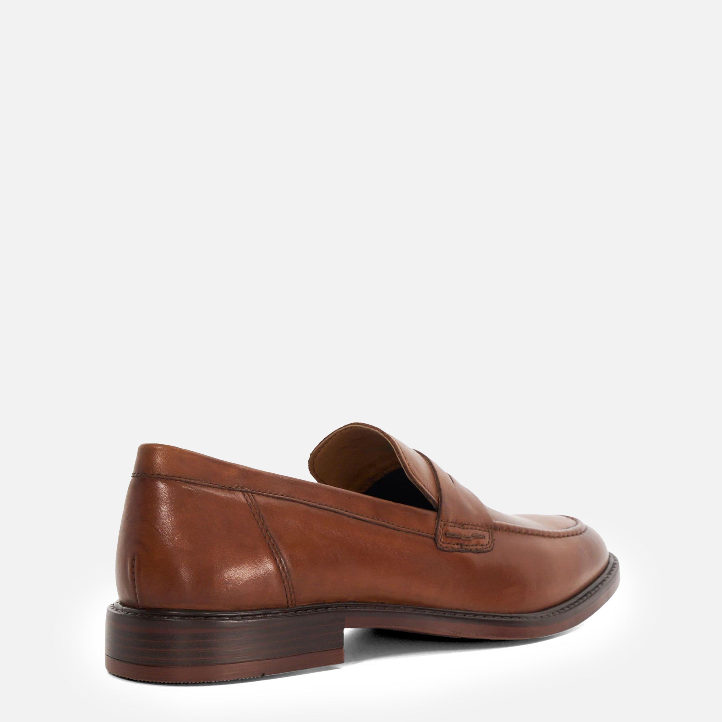 Tan Læder - Dune London - Men's Stanwood Loafers - 4