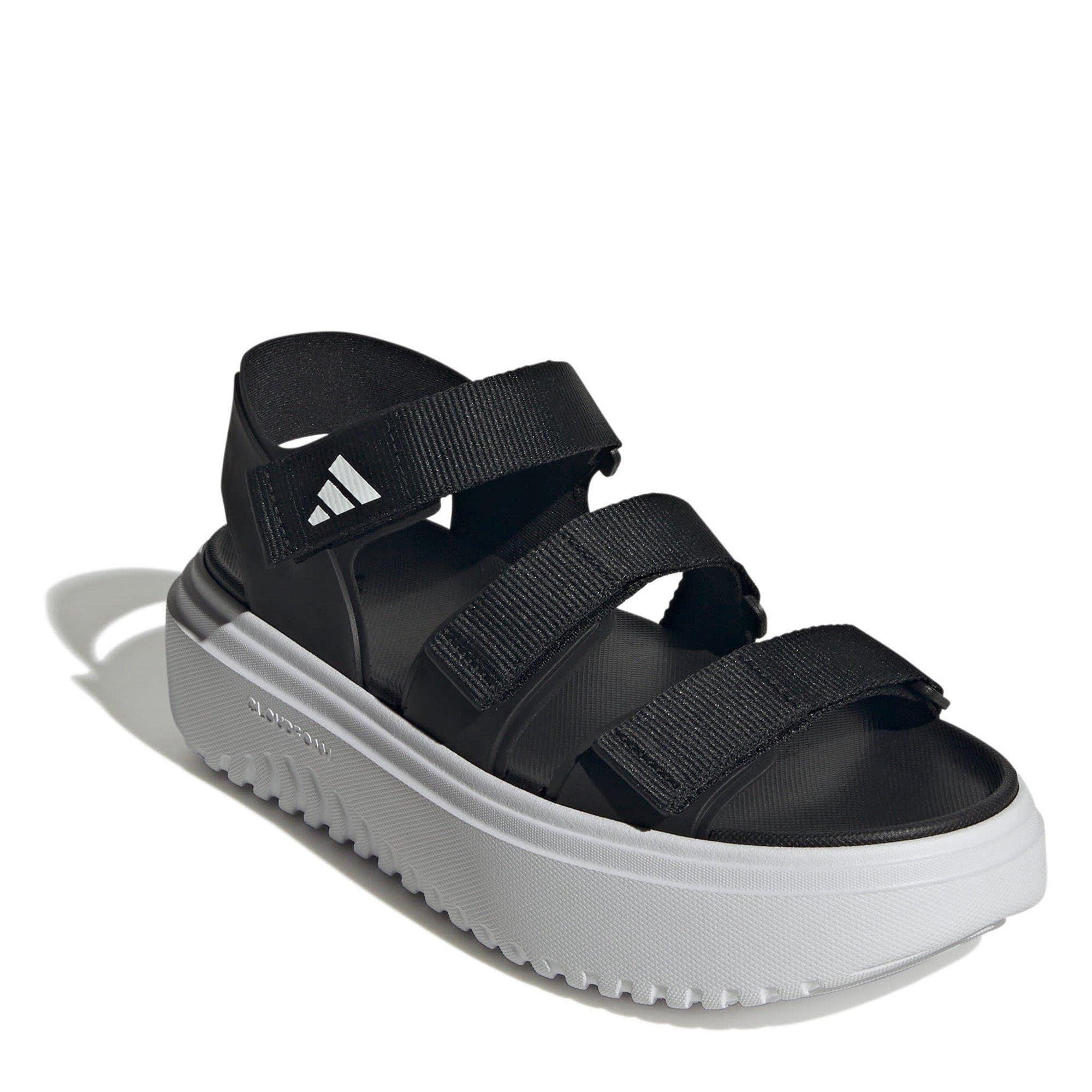 Core Blk/Ft.Wht - adidas - Slyn Sandals Womens - 4