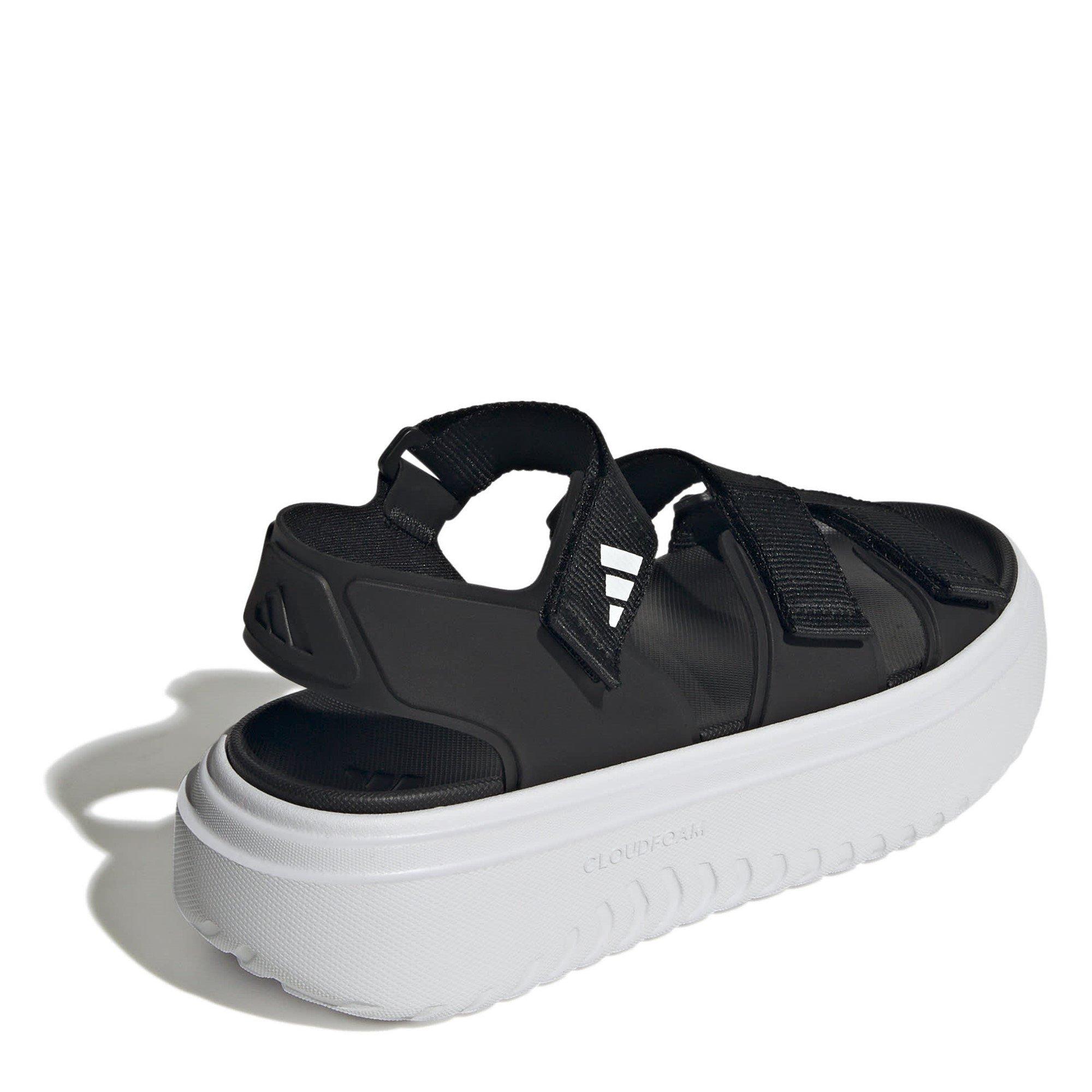Core Blk/Ft.Wht - adidas - Slyn Sandals Womens - 5