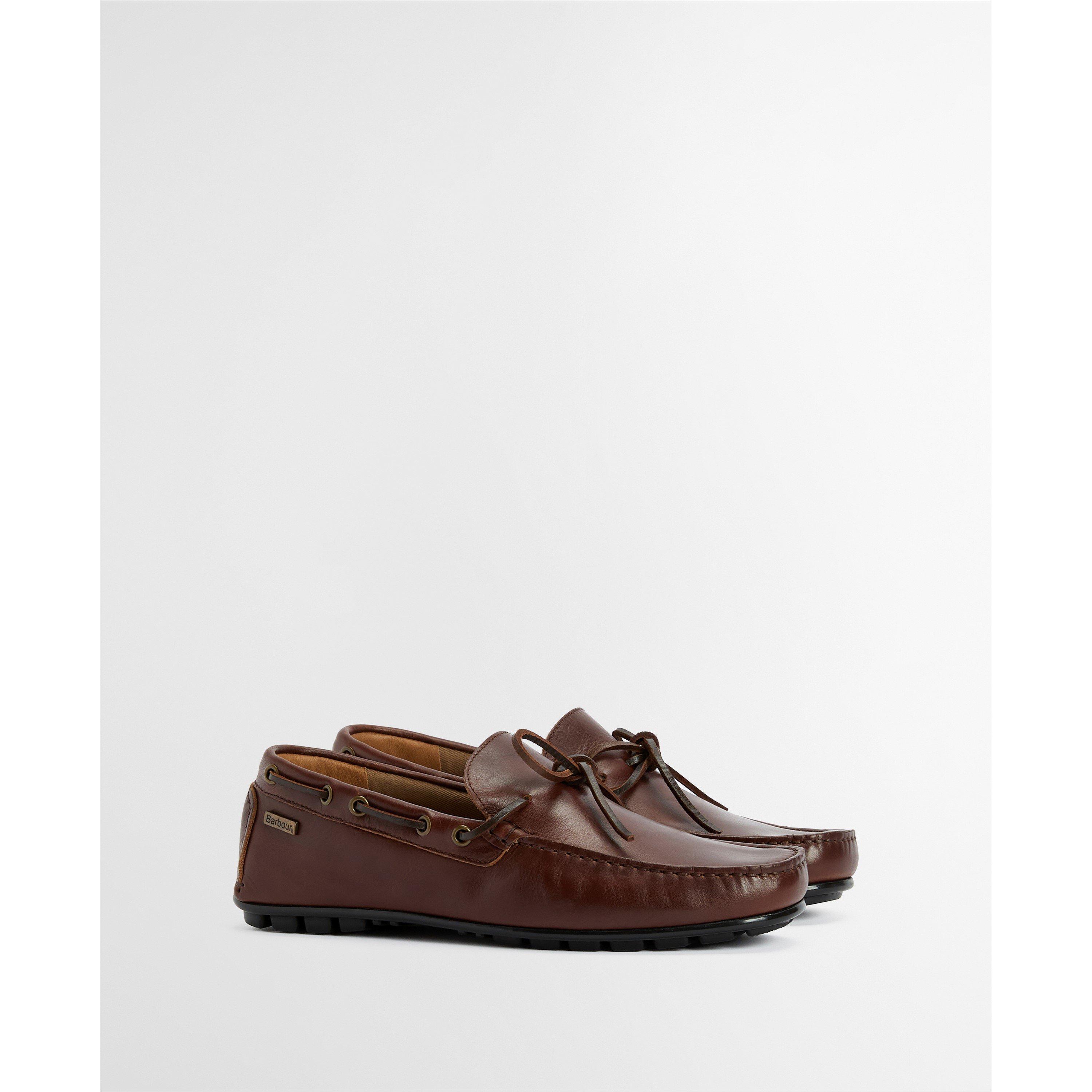 BR78 Brown - Barbour - Mens Courage Driving Shoes - 2