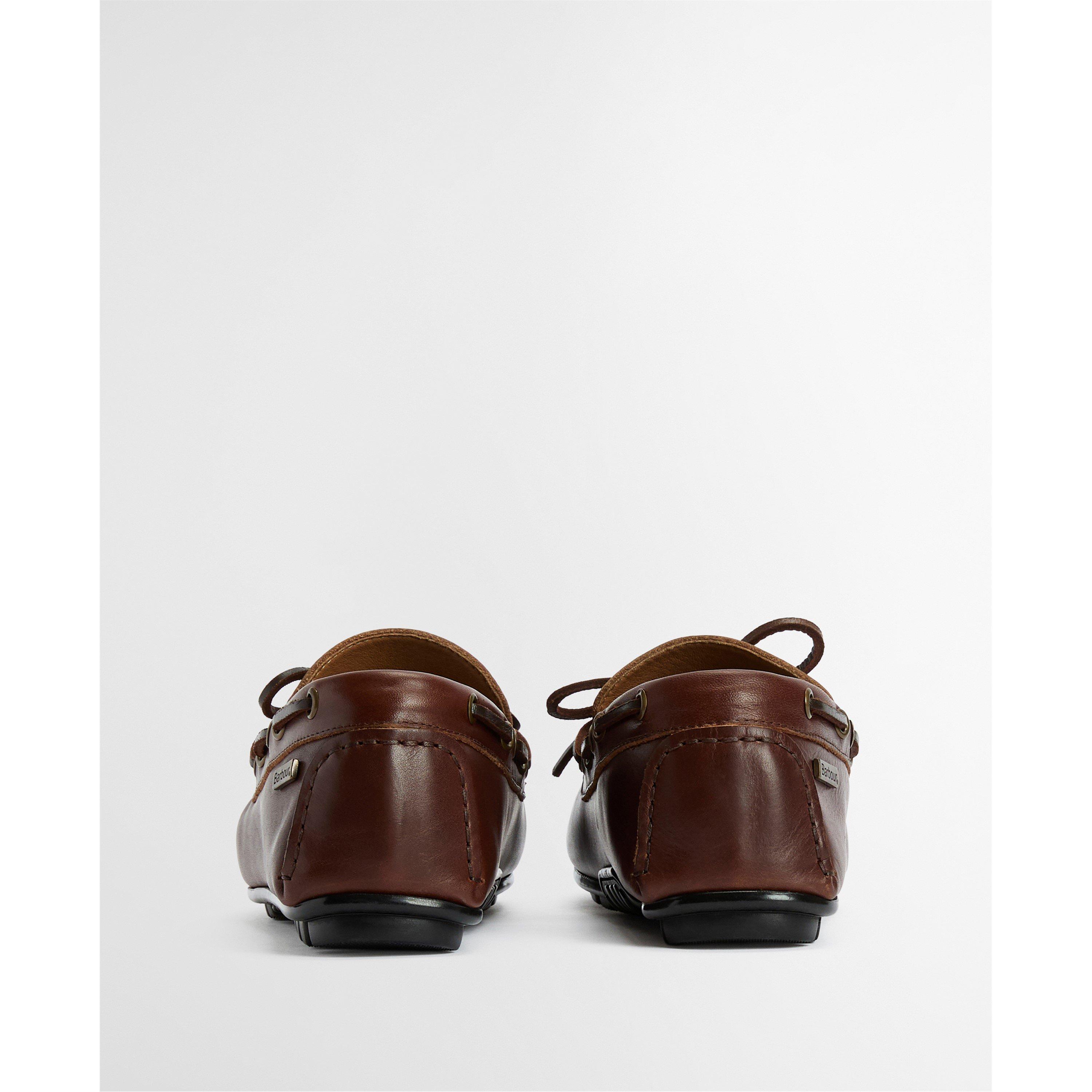 BR78 Brown - Barbour - Mens Courage Driving Shoes - 3