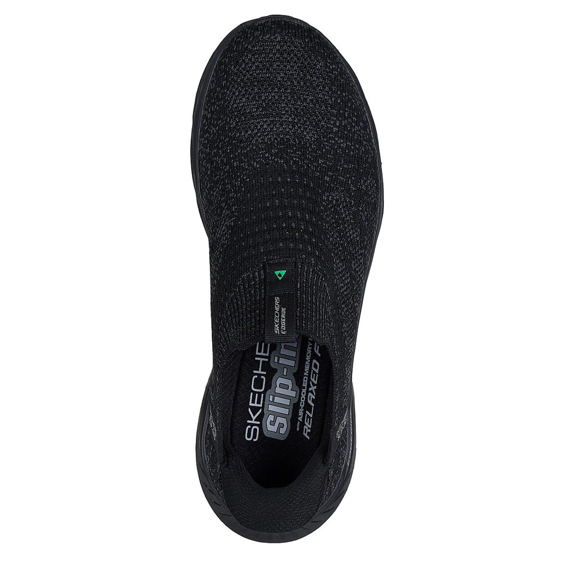Zwart/Zwart - Skechers - Engineered Knitted Slip On Trainers - 5