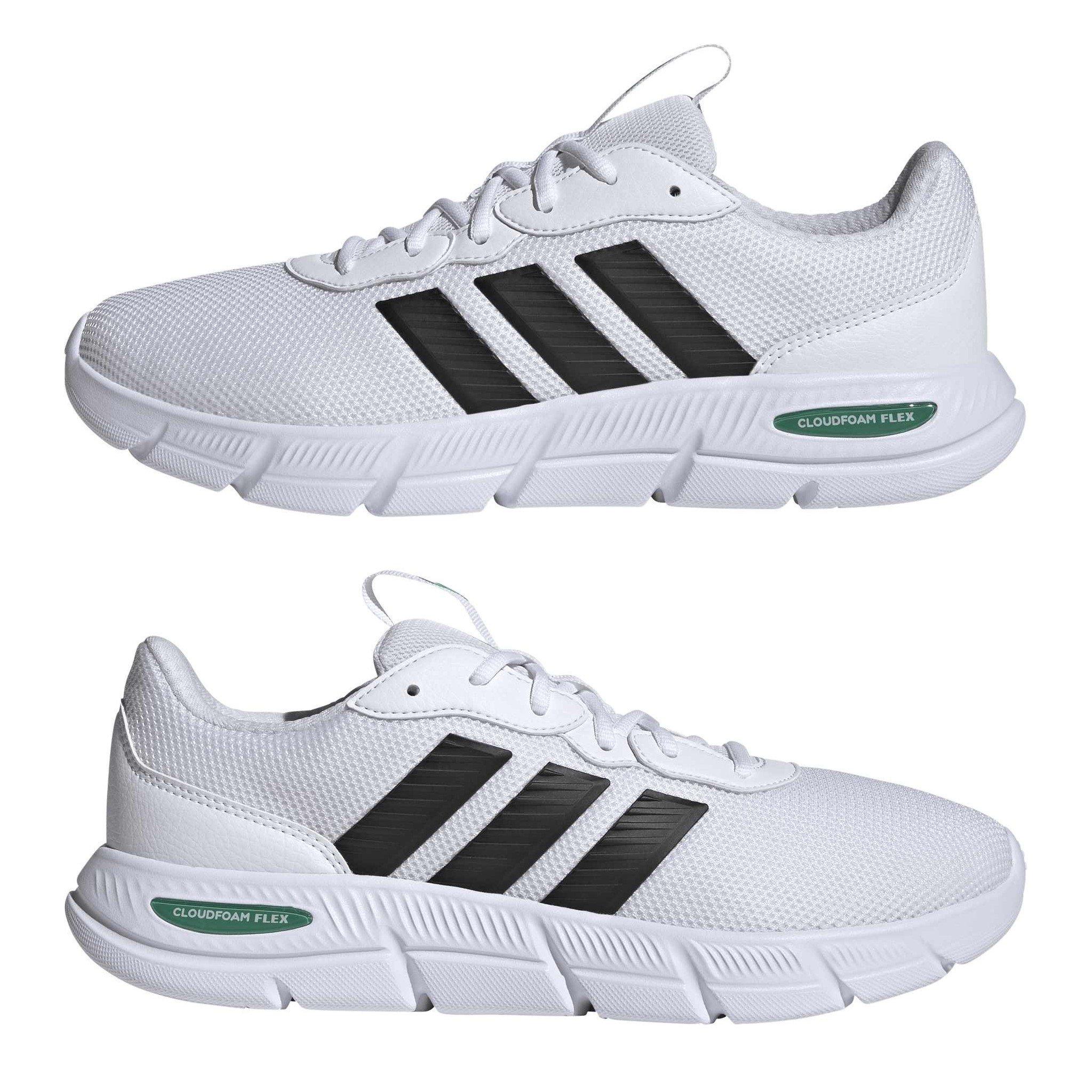 FtwWht/Blk - adidas - Cloudfoam Flex Mens Shoes - 9