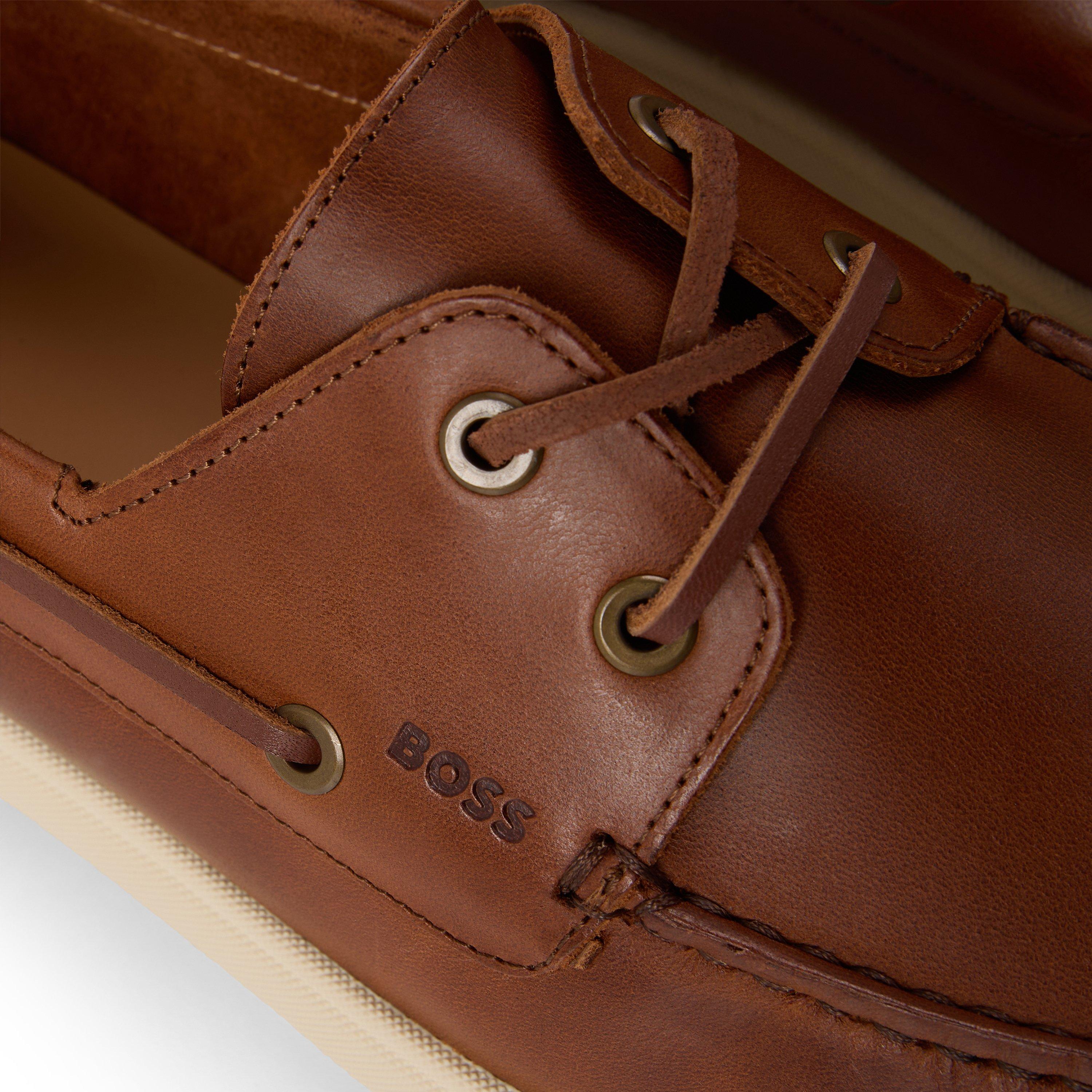 Brown 210 - Boss - Men's Boat Shoes - 3