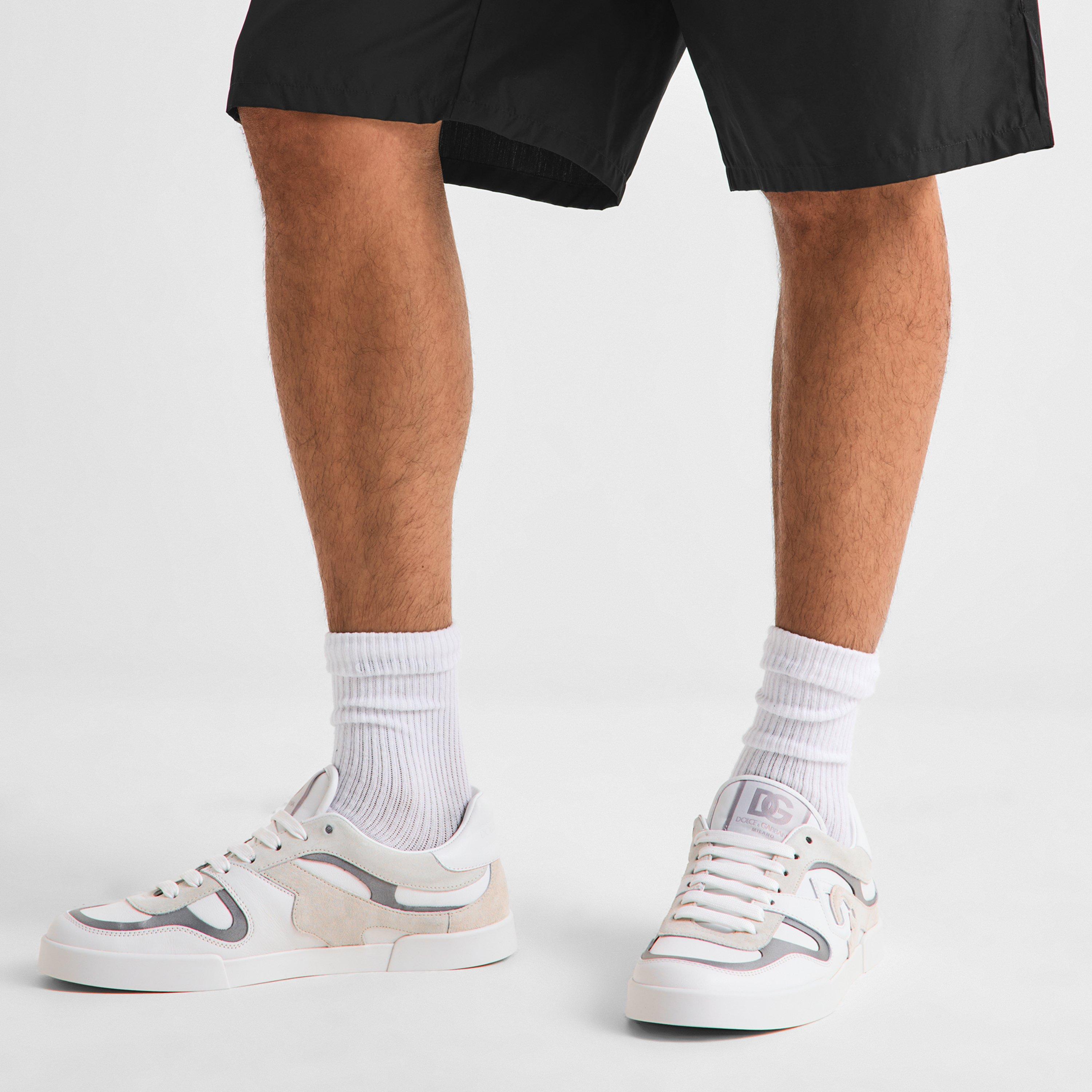 White/Ice - Dolce and Gabbana - DG Multi Sde Trainer Sn63 - 3