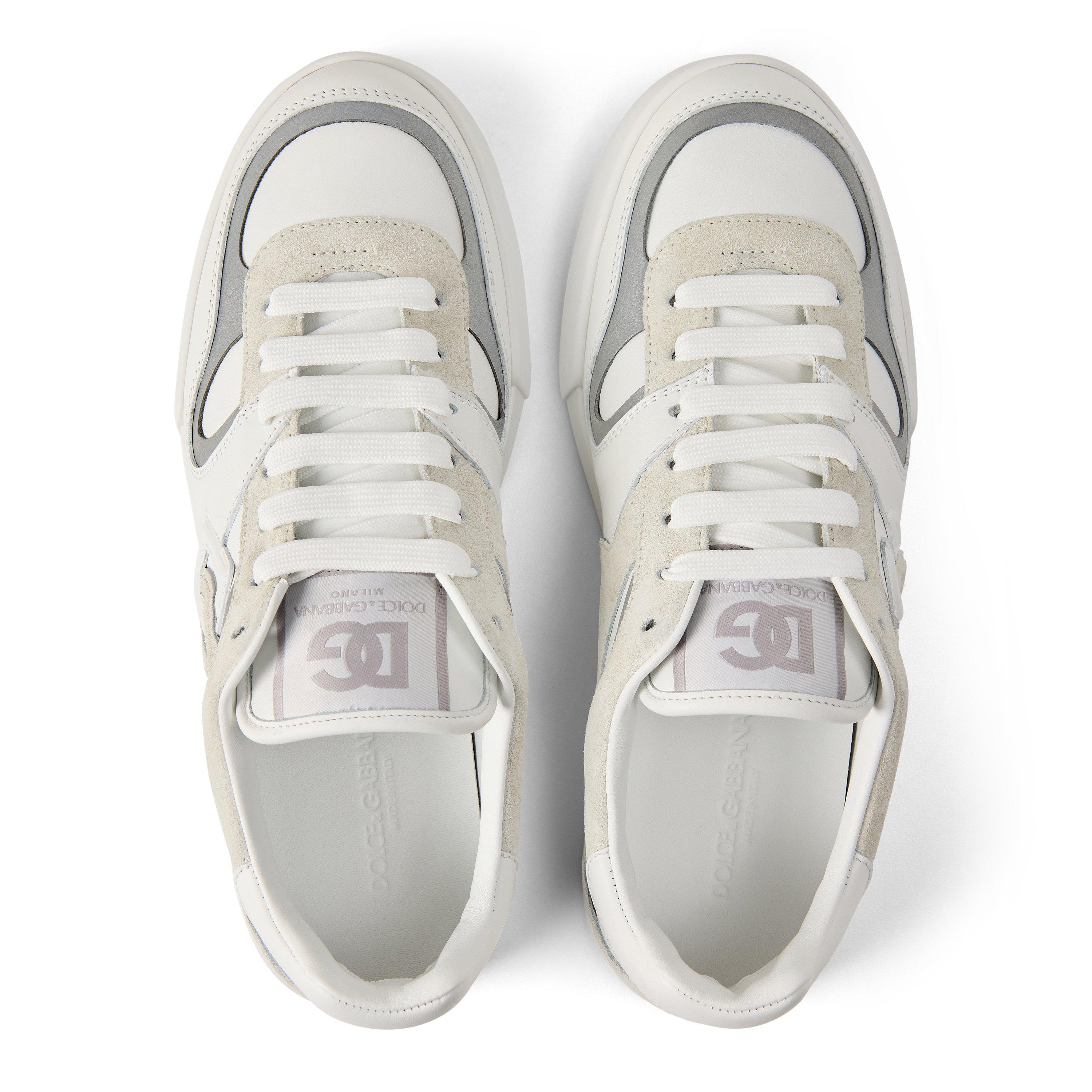 White/Ice - Dolce and Gabbana - DG Multi Sde Trainer Sn63 - 4
