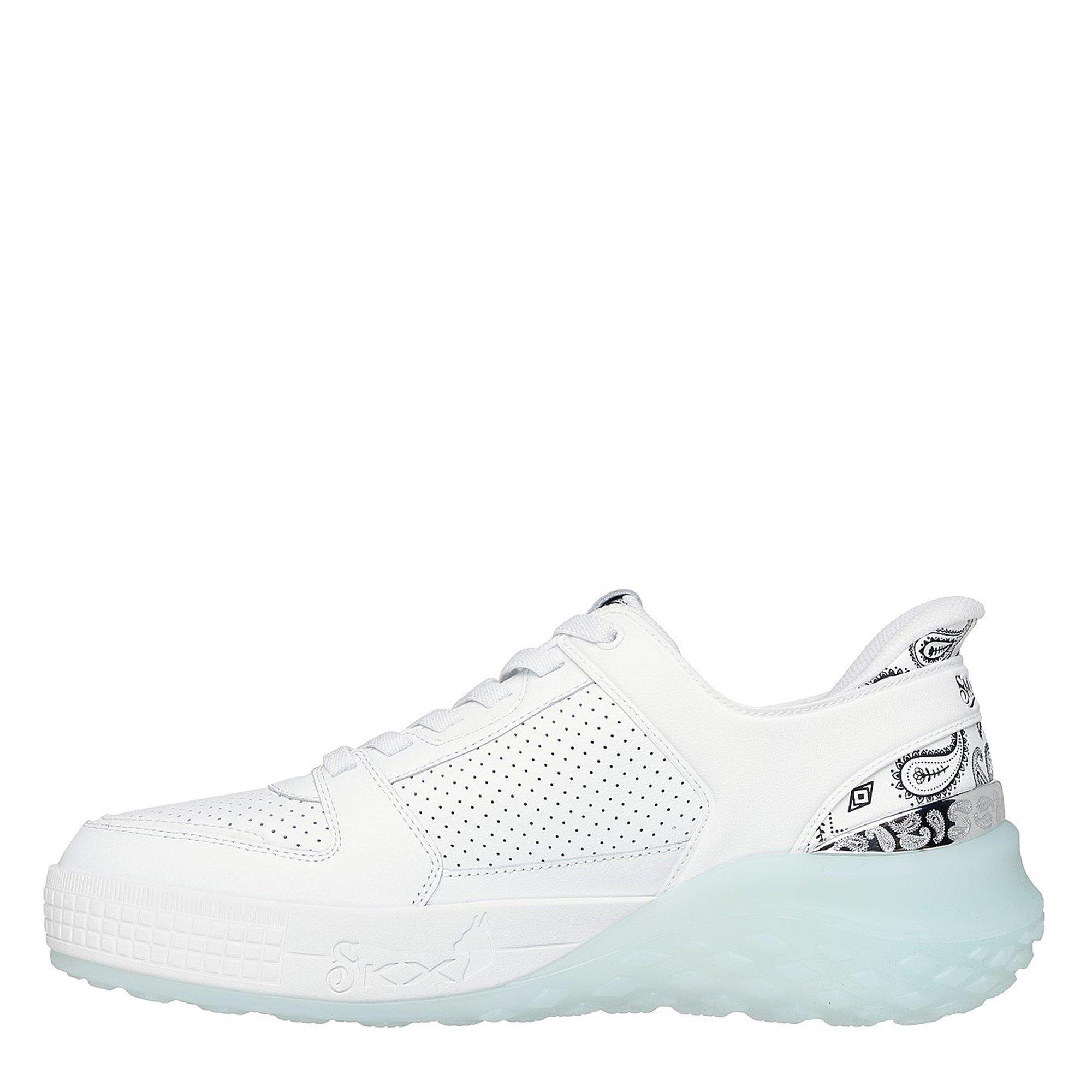 White - Skechers - Slip On Runners - 2