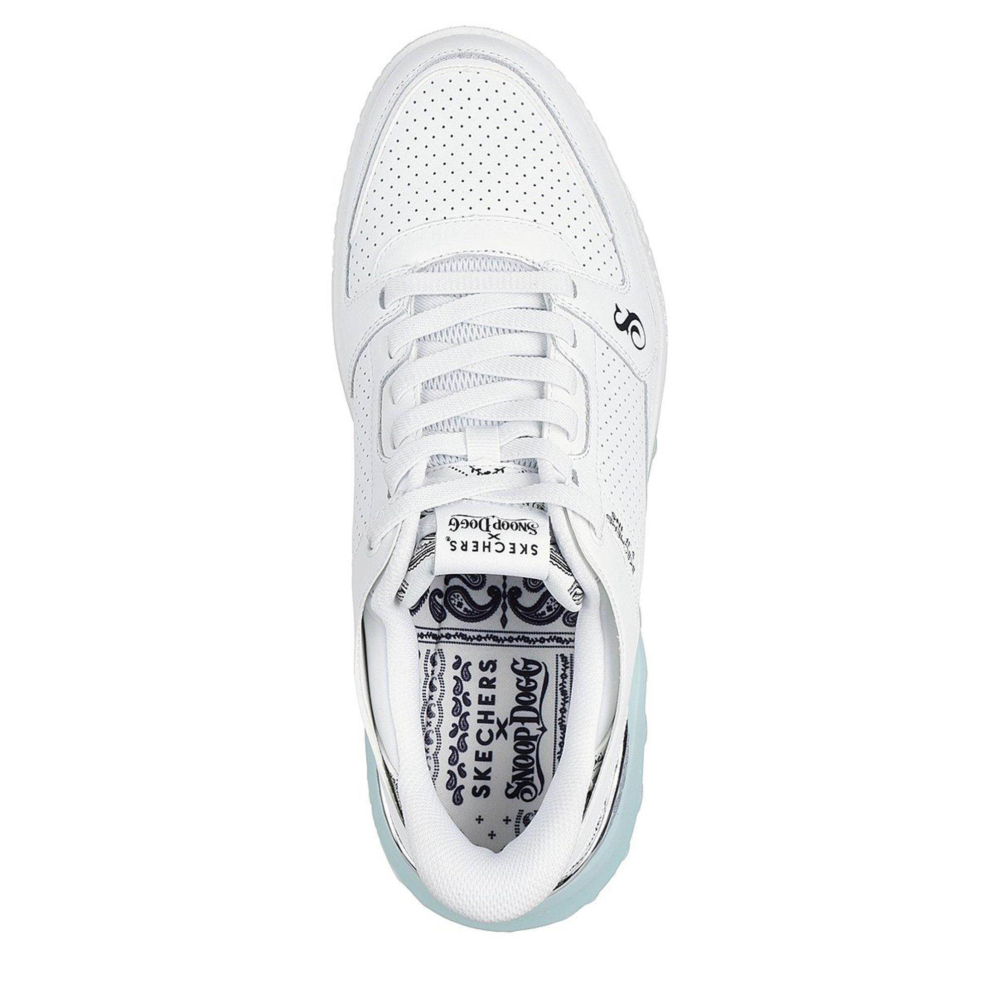 White - Skechers - Slip On Runners - 5