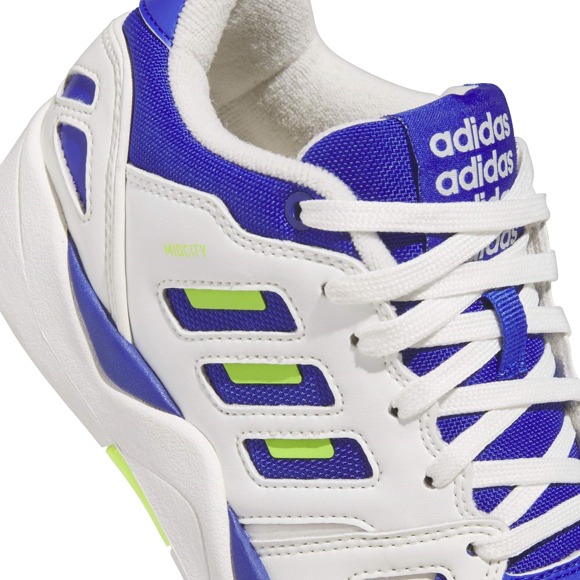 Wht/Blue/Lem - adidas - Midcity Low Shoes - 7