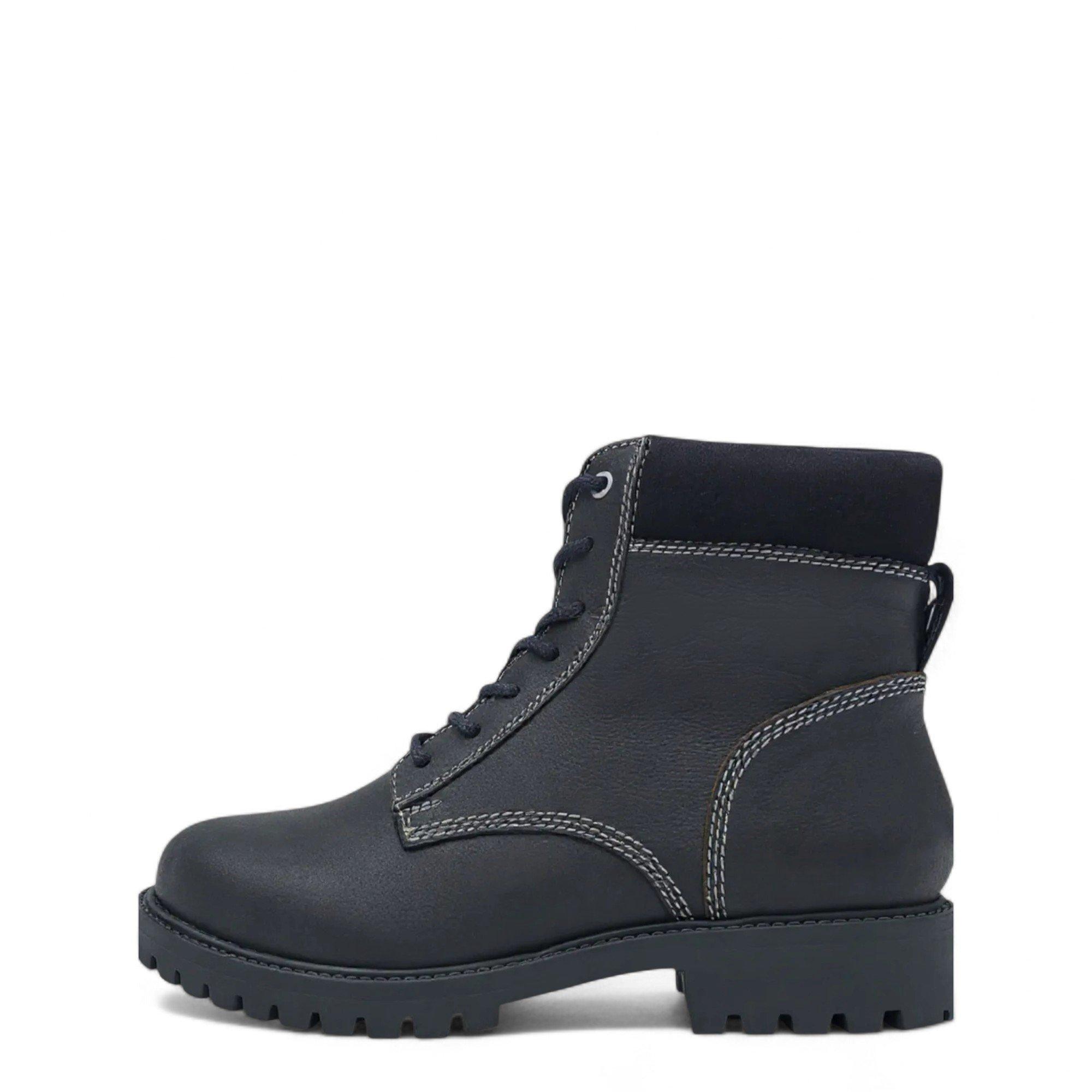 Schwarz - Firetrap - Rascart Leather Hiker Boots - 2