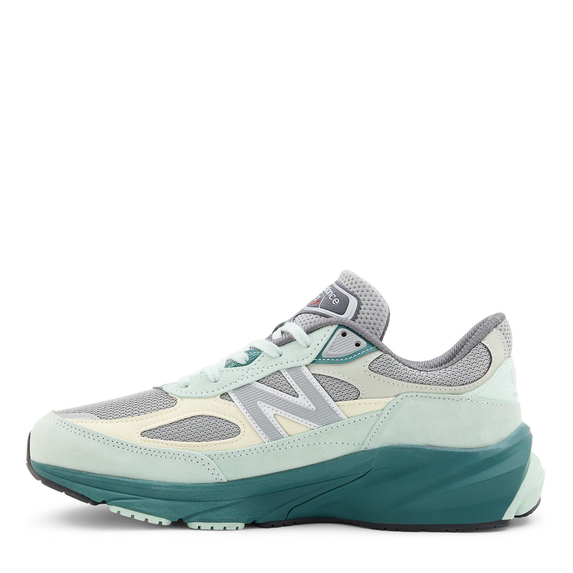 Mint Green - New Balance - Women's Heritage Low-Top Trainers - 6