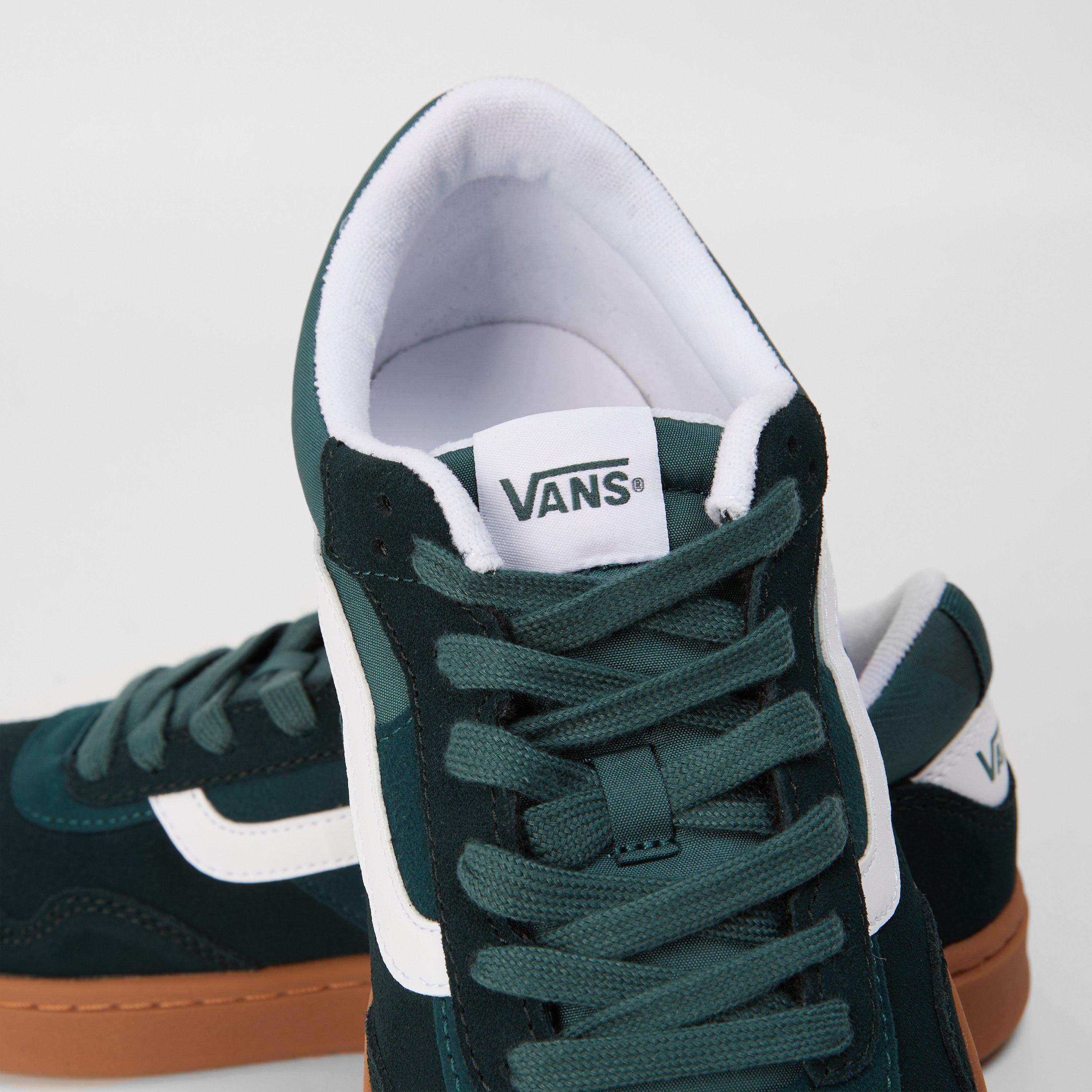 Green/Gum - Vans - Men's Cruze.0 Black Court Trainers - 4