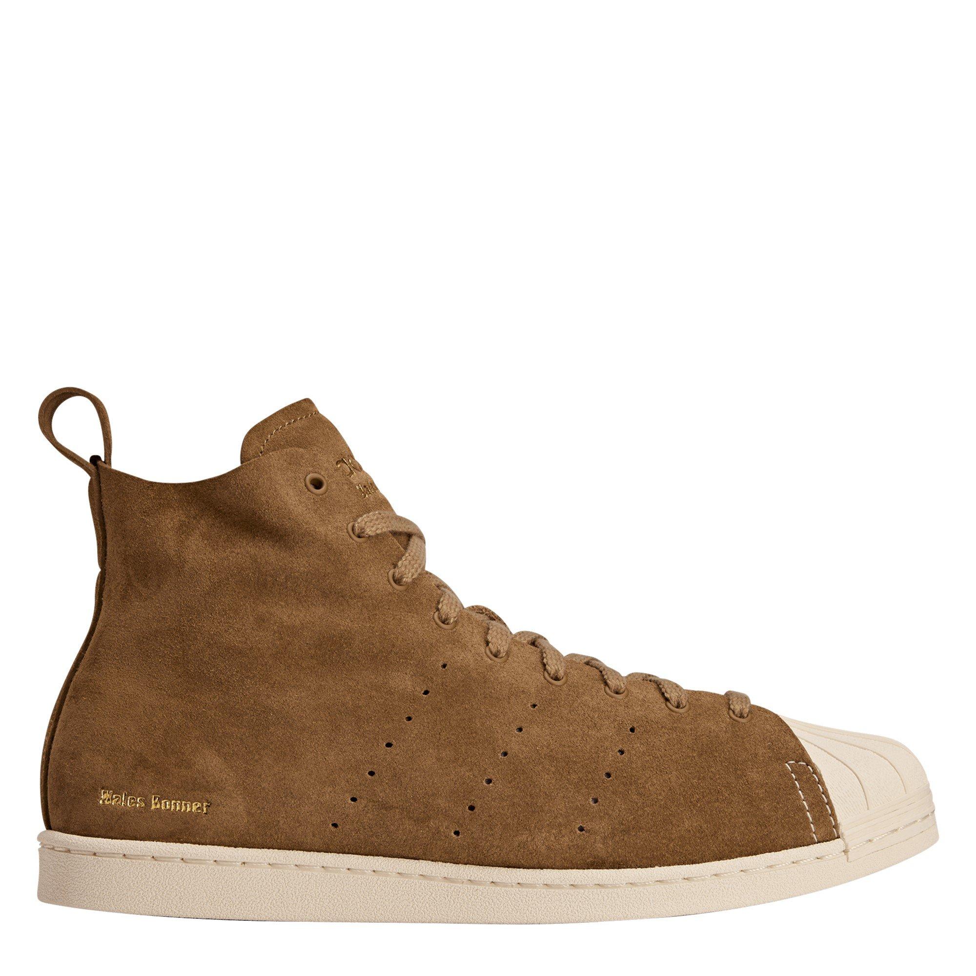adidas Originals By Wales Bonner Superstar Shoes - Brown/Chalk - Size 5 (38)
