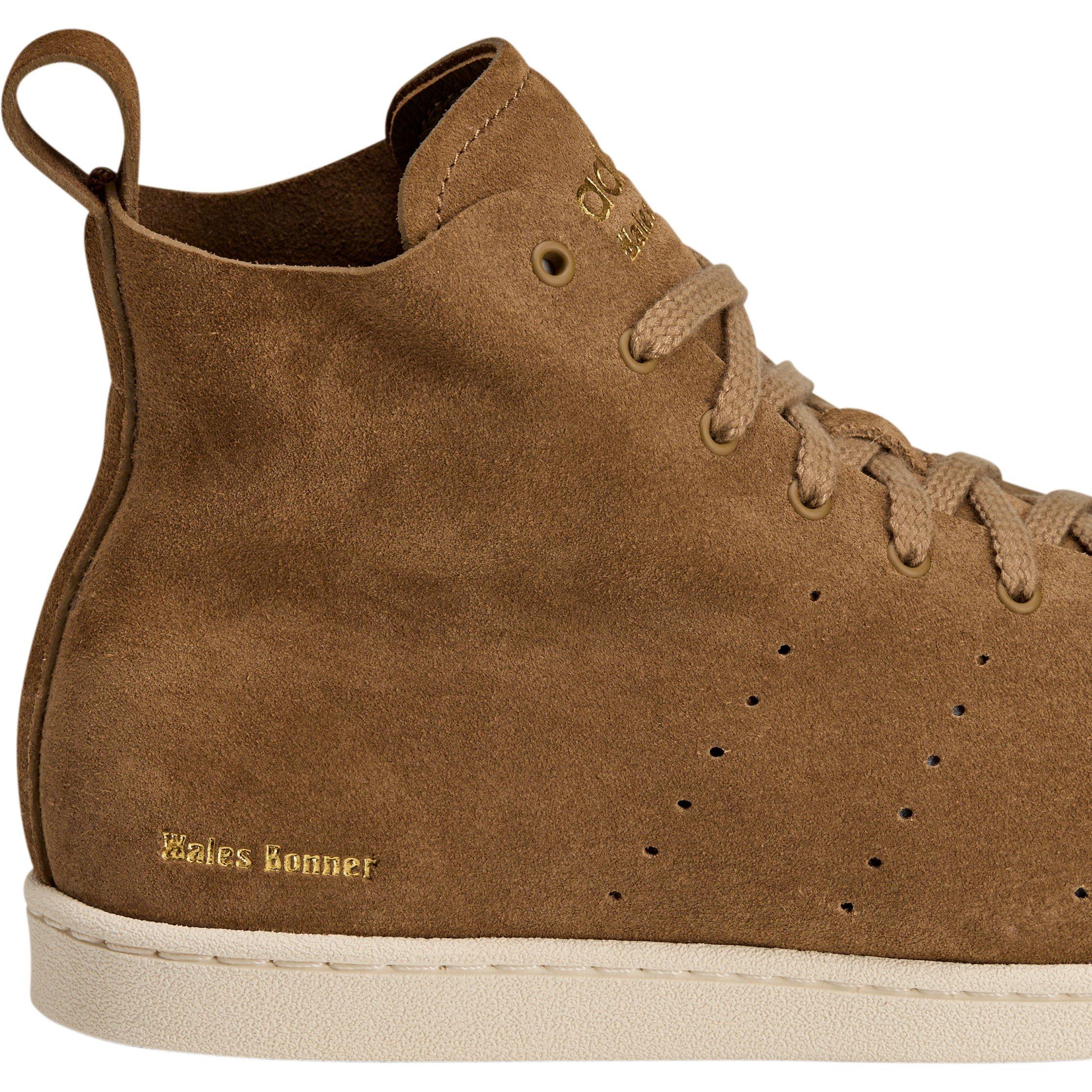 Brown/Chalk - adidas Originals - By Wales Bonner Superstar Shoes - 6