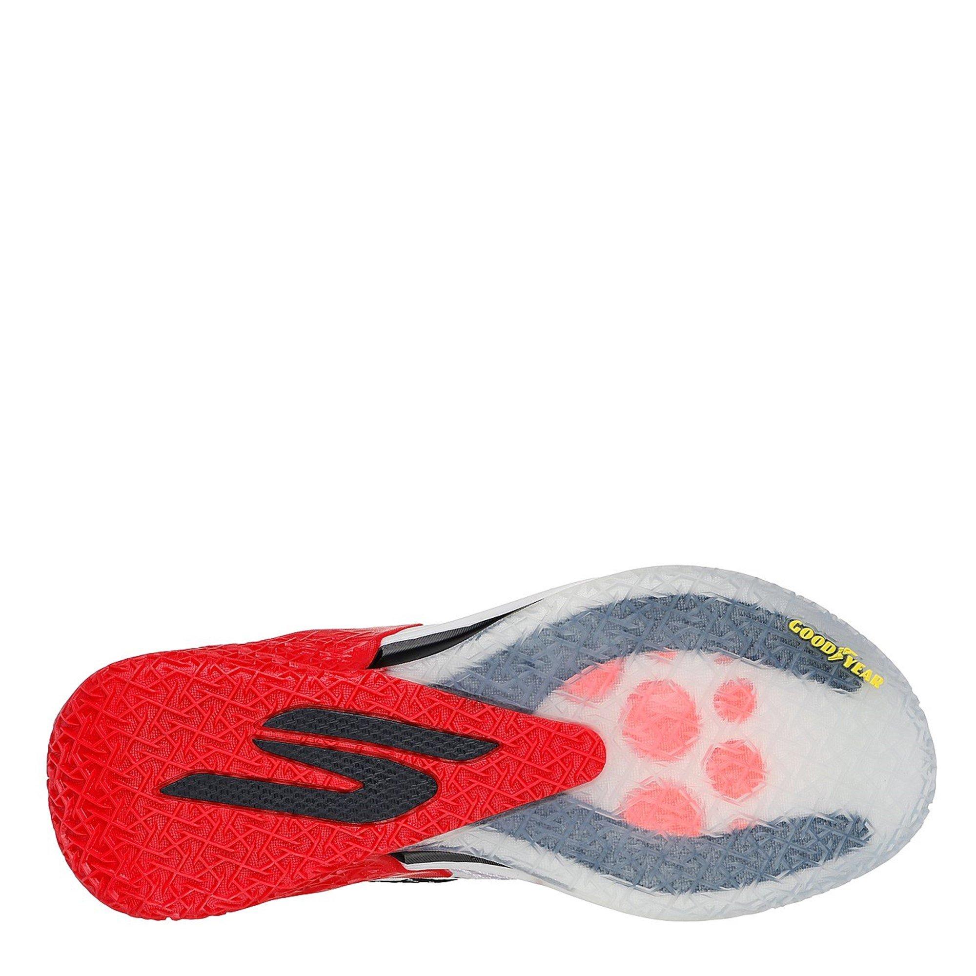 White/Black - Skechers - Reign Basketball Trainers Mens - 4