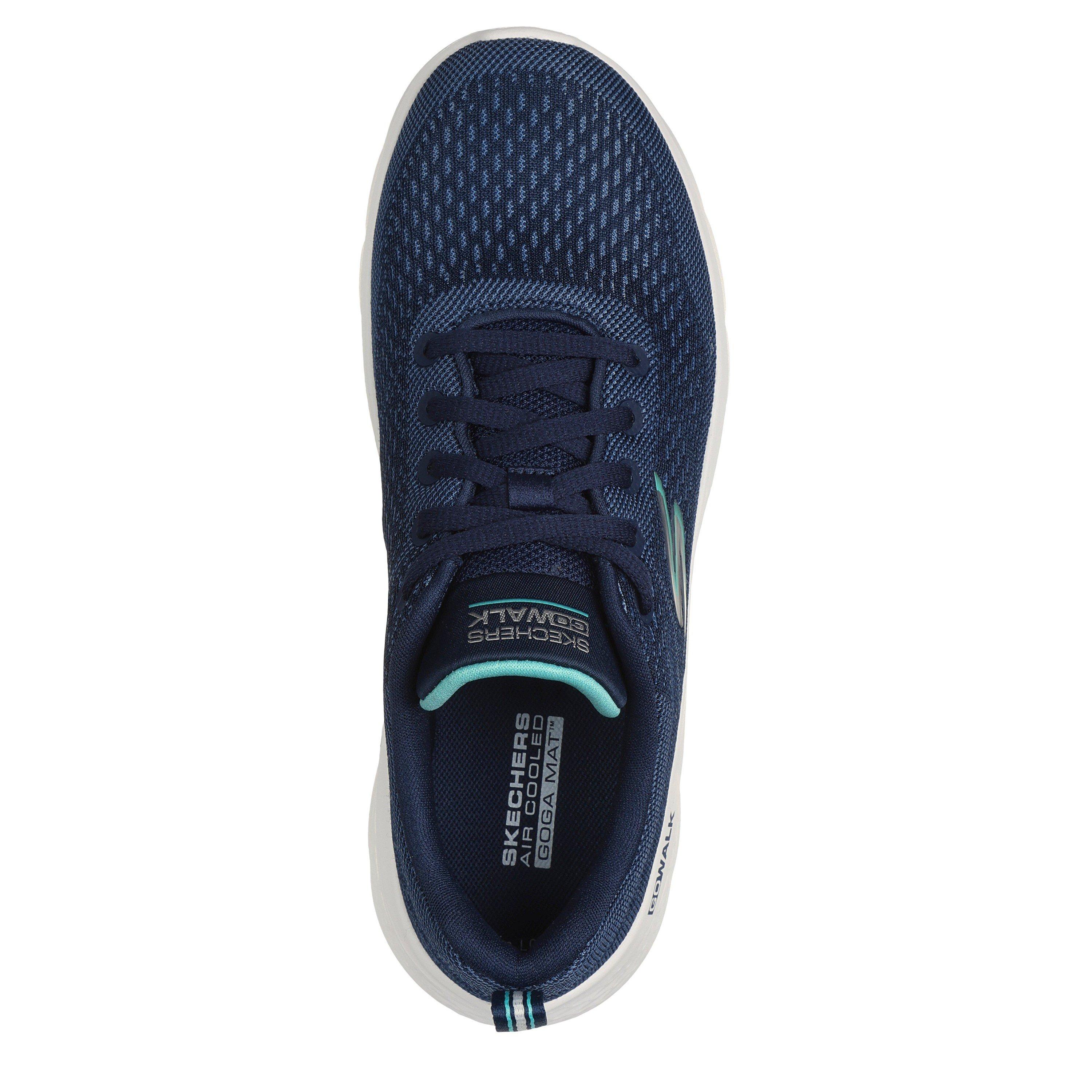 Navy Turquoise - Skechers - Skechers Go Walk Flx Ld99 - 5
