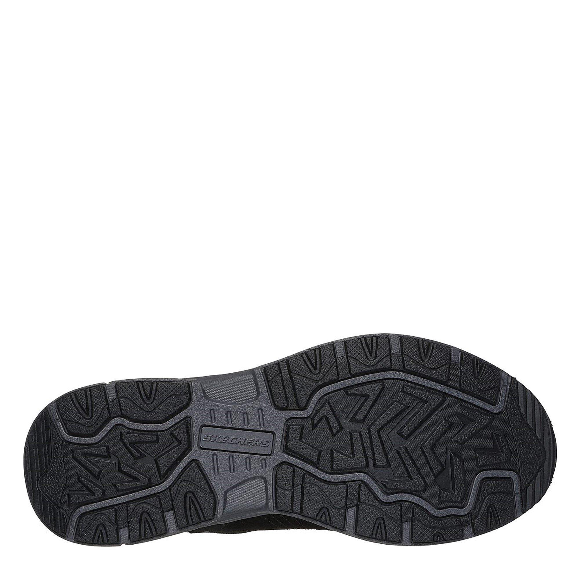 Zwart/Houtskool - Skechers - Men's Oak Canyon Slip On Runners - 4