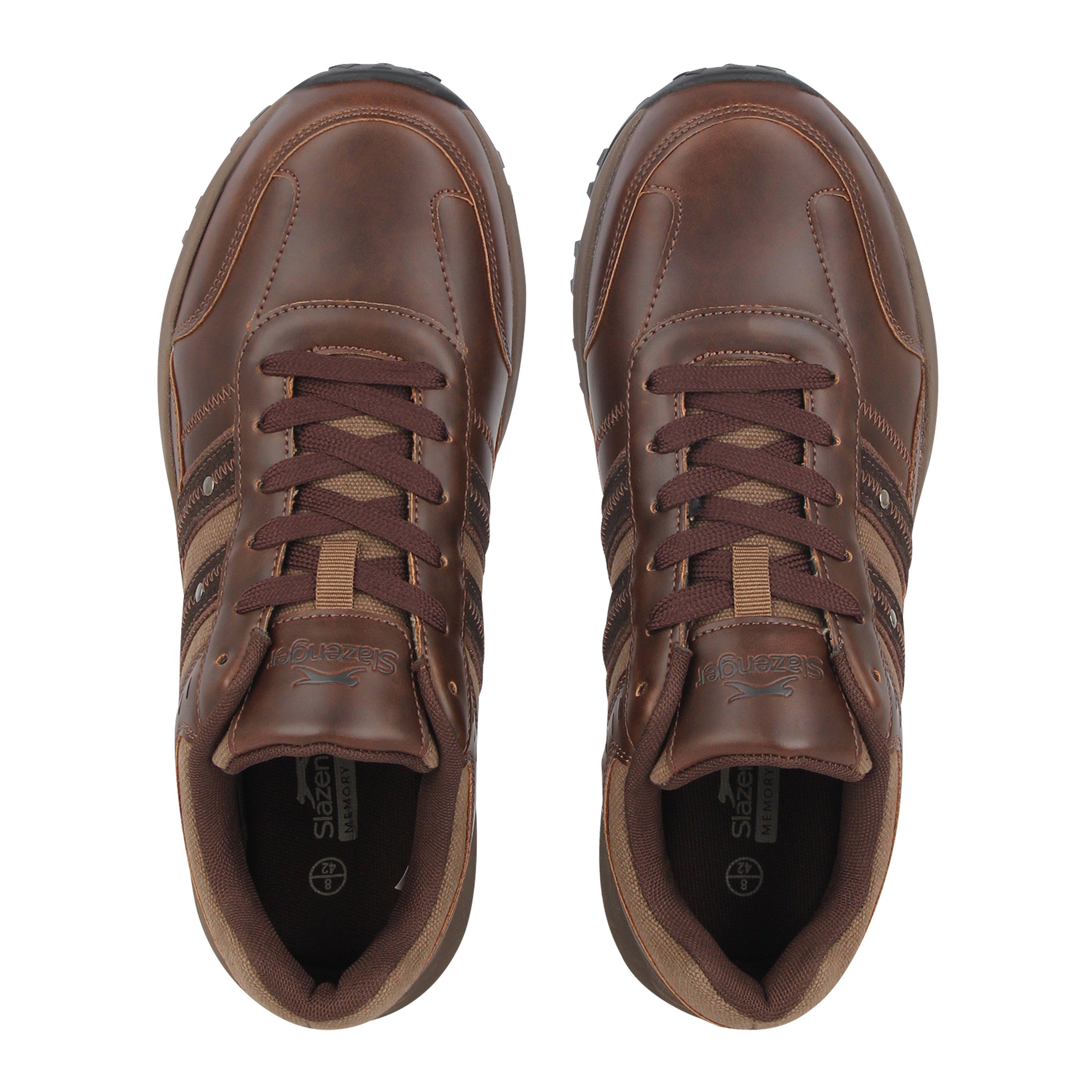 Brun - Slazenger - Slaz Alston Low-Top Trainers - 5