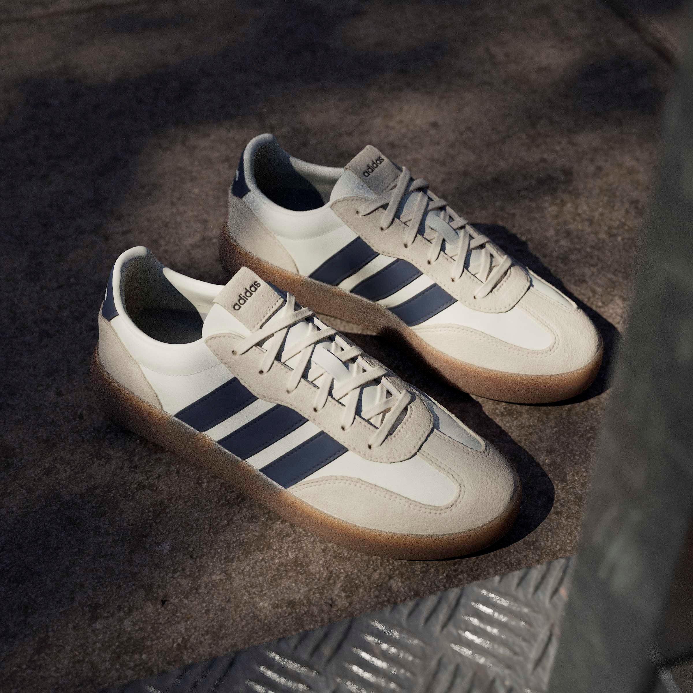 White/Navy/Gum - adidas - Barreda Decode Mens Shoes - 12