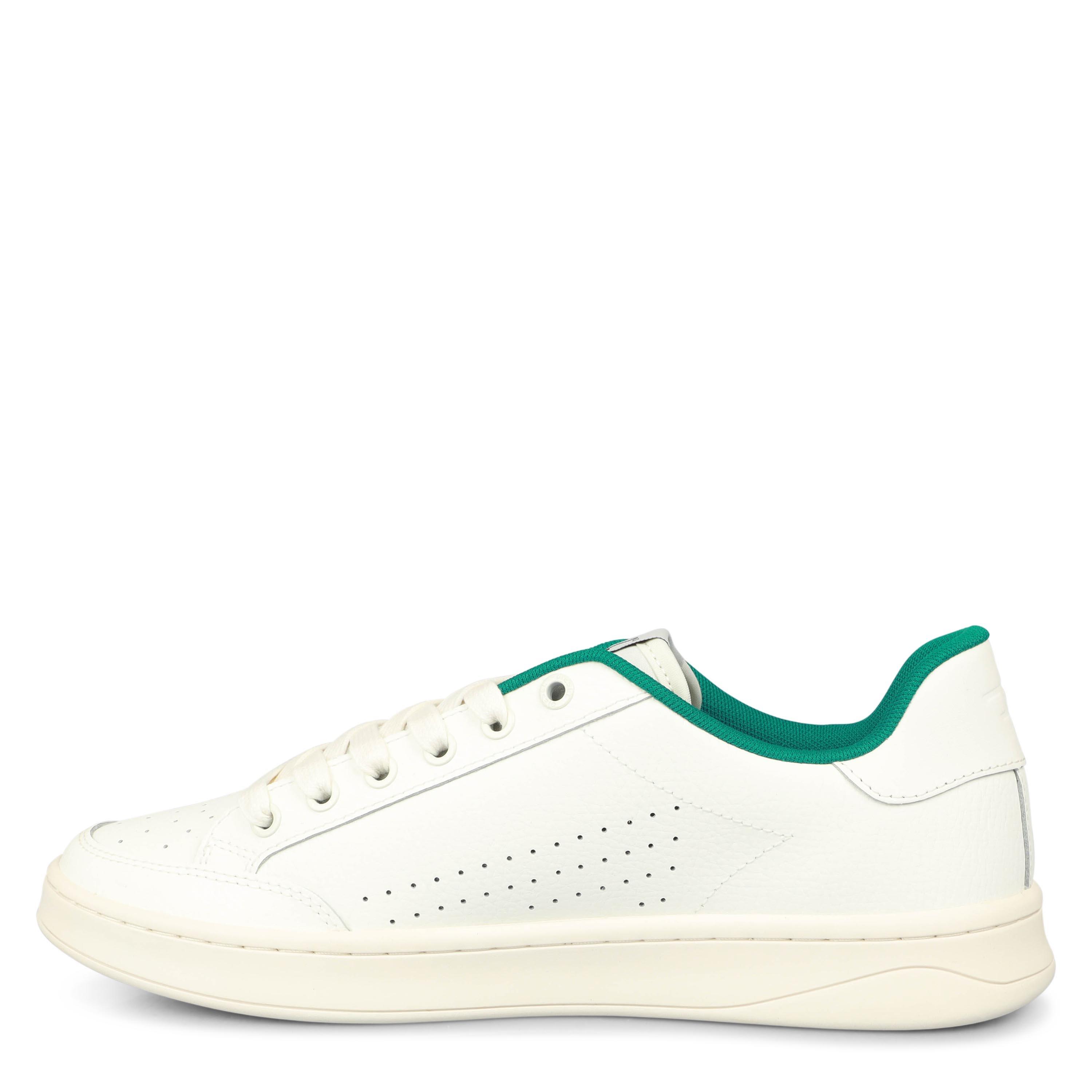 Egret/Cadmium - Diesel - Men's S-Athene Vintage Low-Top Trainers - 2
