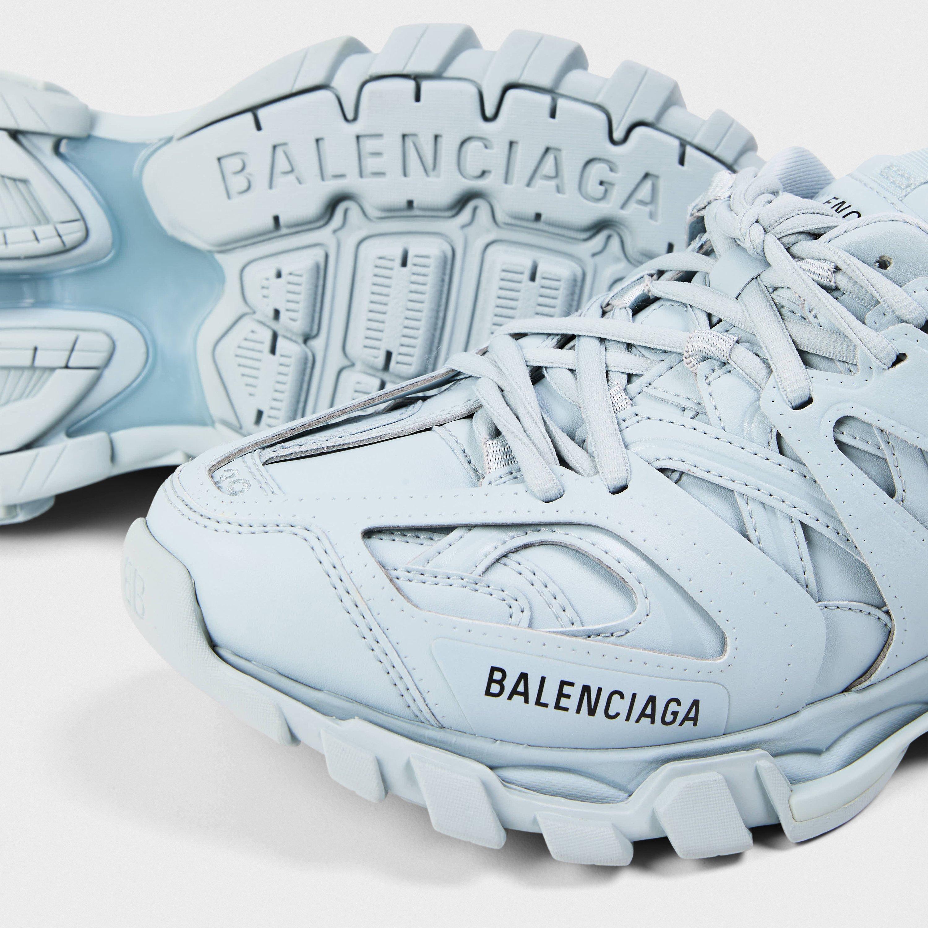 Blue/Black - Balenciaga - Men's Flat Mules - 3