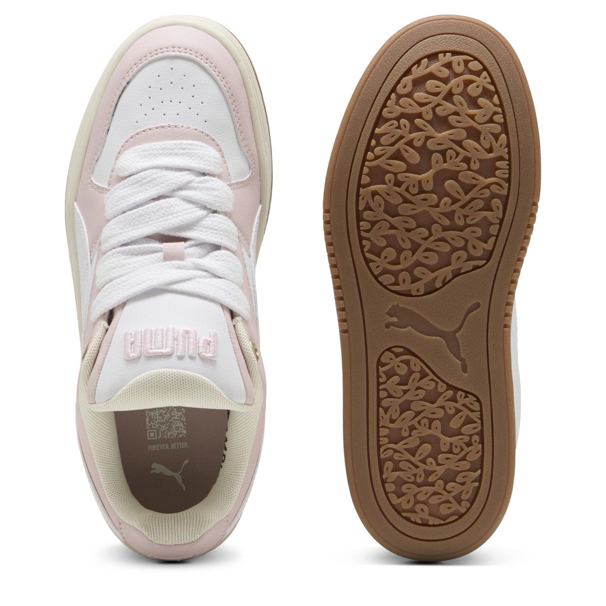 Mauvemist-White - Puma - Women's Park Luna Low-Top Trainers - 3