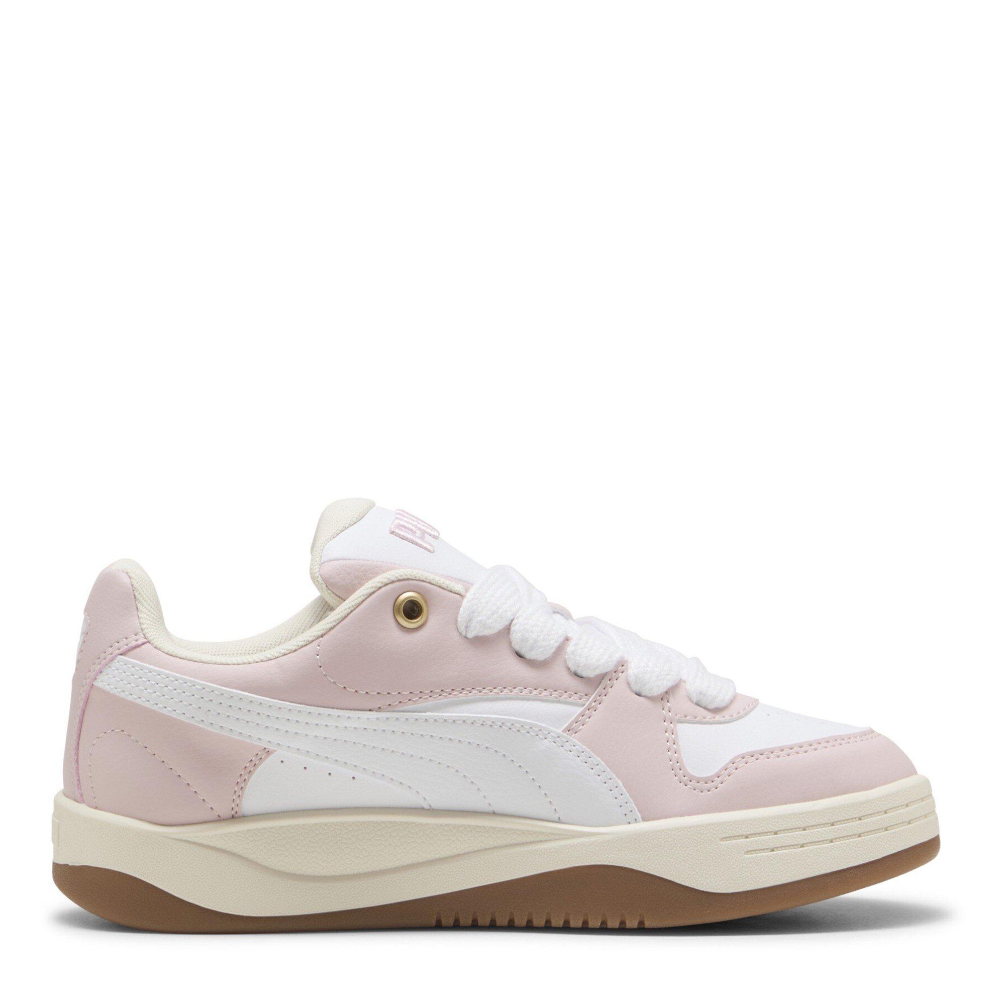 Mauvemist-White - Puma - Women's Park Luna Low-Top Trainers - 4