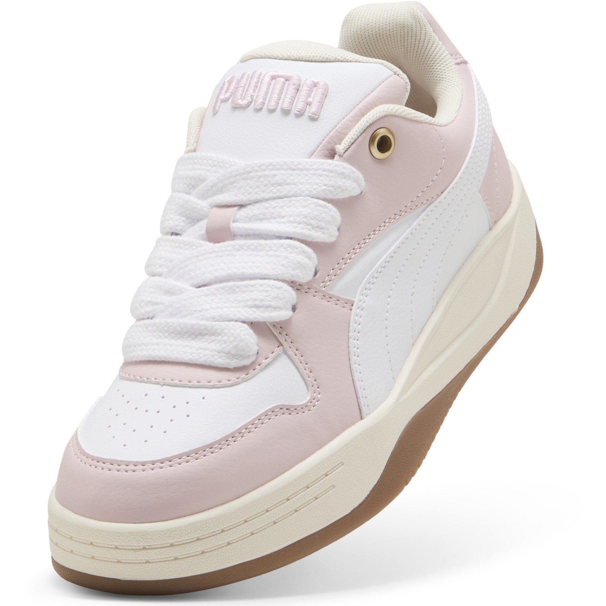 Mauvemist-White - Puma - Women's Park Luna Low-Top Trainers - 6