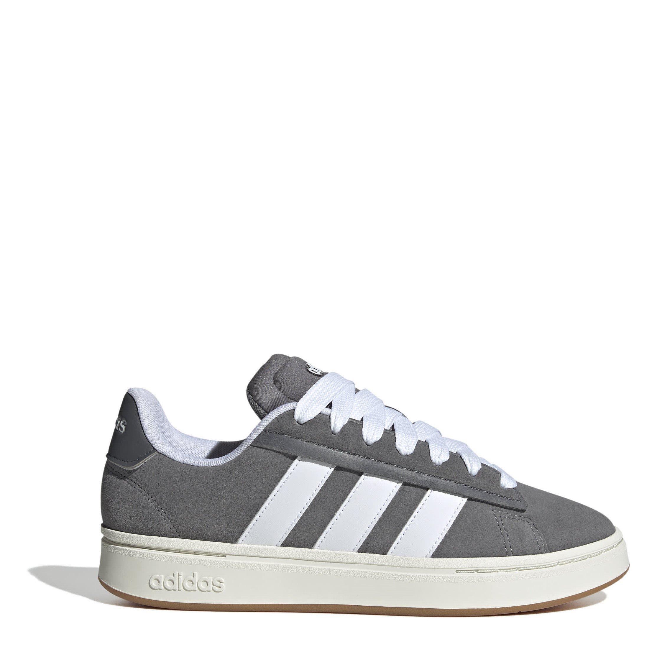 GryFour/OffWht - adidas - Grand Court Alpha Mens Shoes - 1