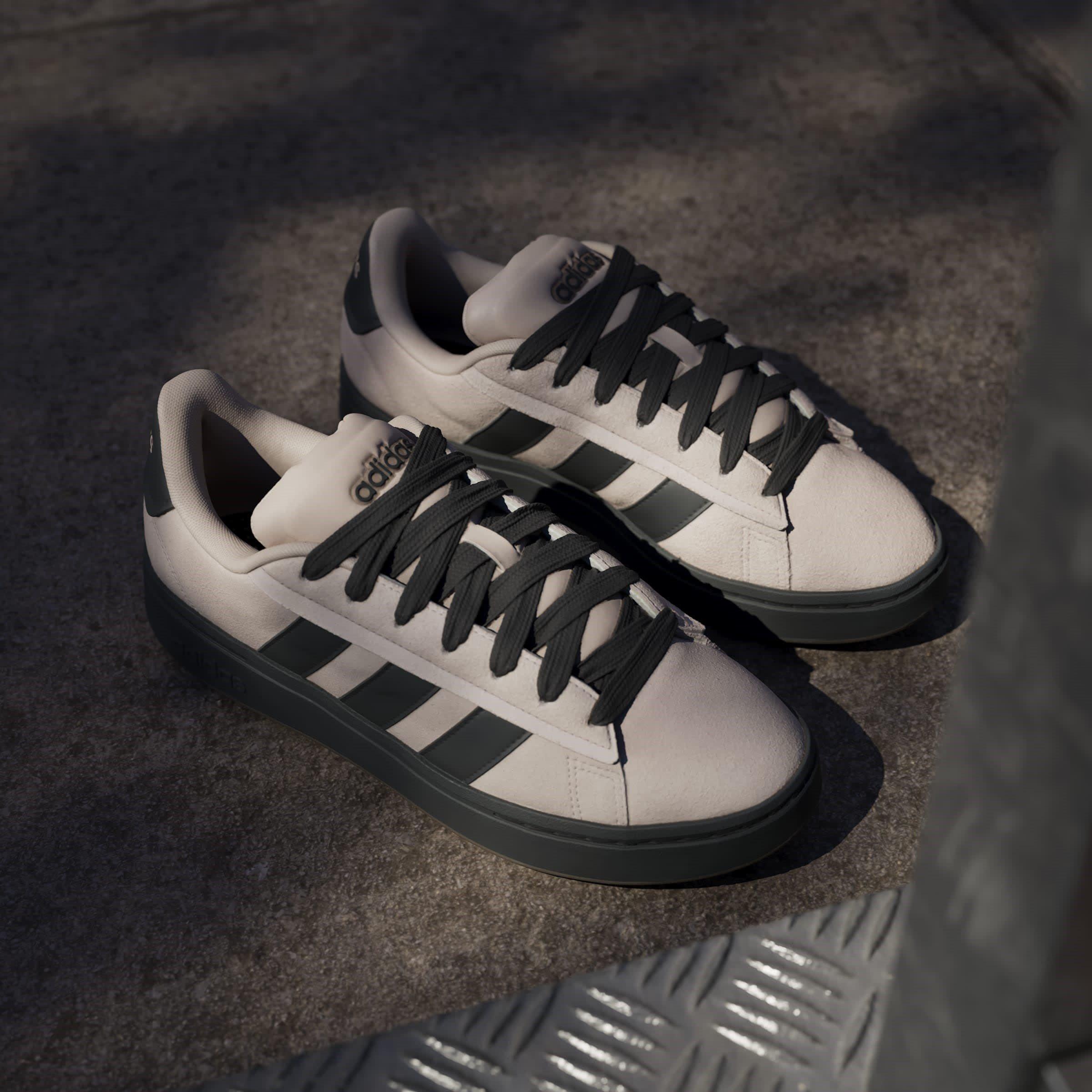 WonderTaup/Blk - adidas - Grand Court Alpha Mens Shoes - 11