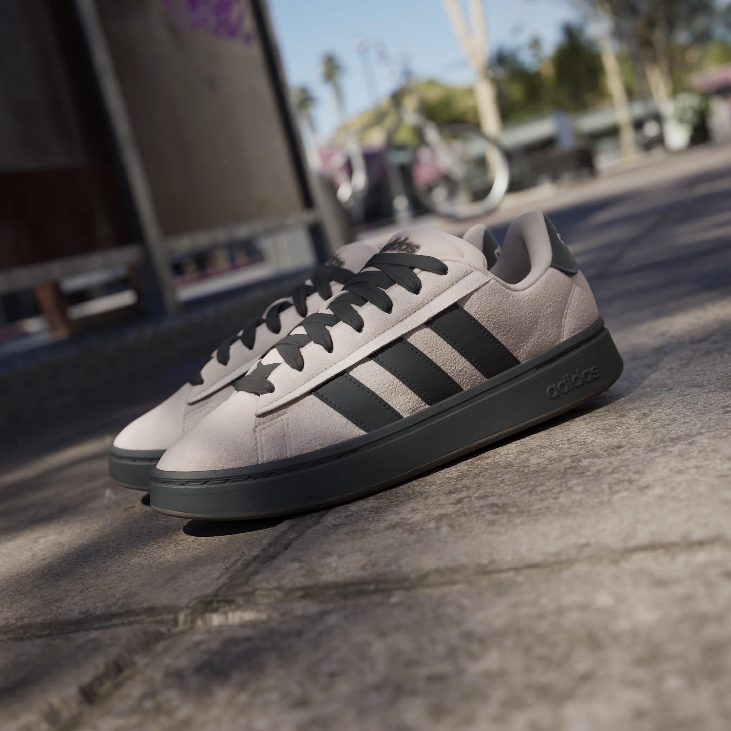 WonderTaup/Blk - adidas - Grand Court Alpha Mens Shoes - 14