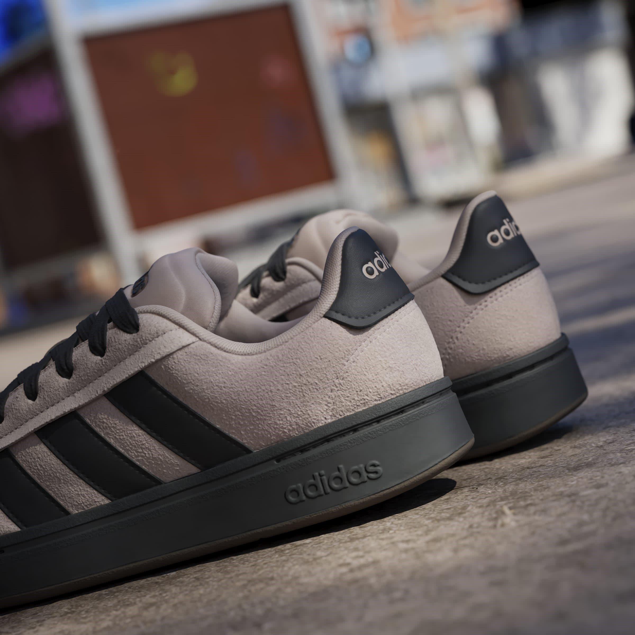 WonderTaup/Blk - adidas - Grand Court Alpha Mens Shoes - 15
