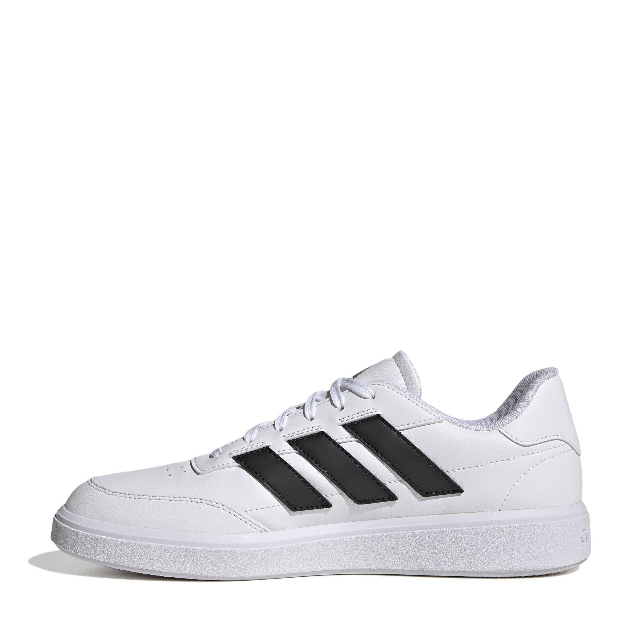 Ftwr Wit/Blk - adidas - Courtblock Mens Trainers - 2