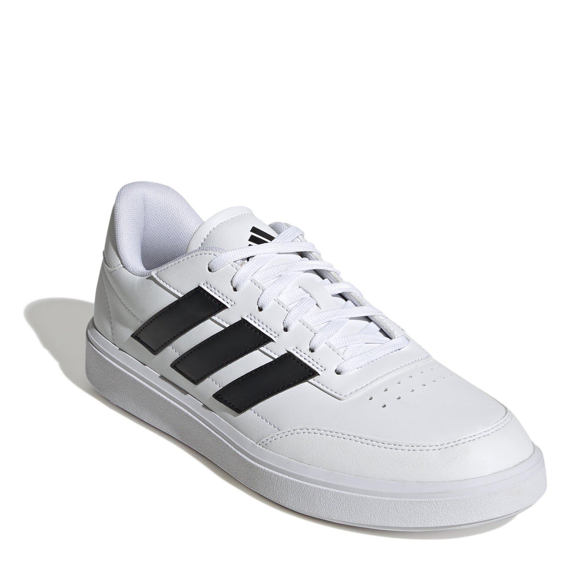 Ftwr Wit/Blk - adidas - Courtblock Mens Trainers - 3