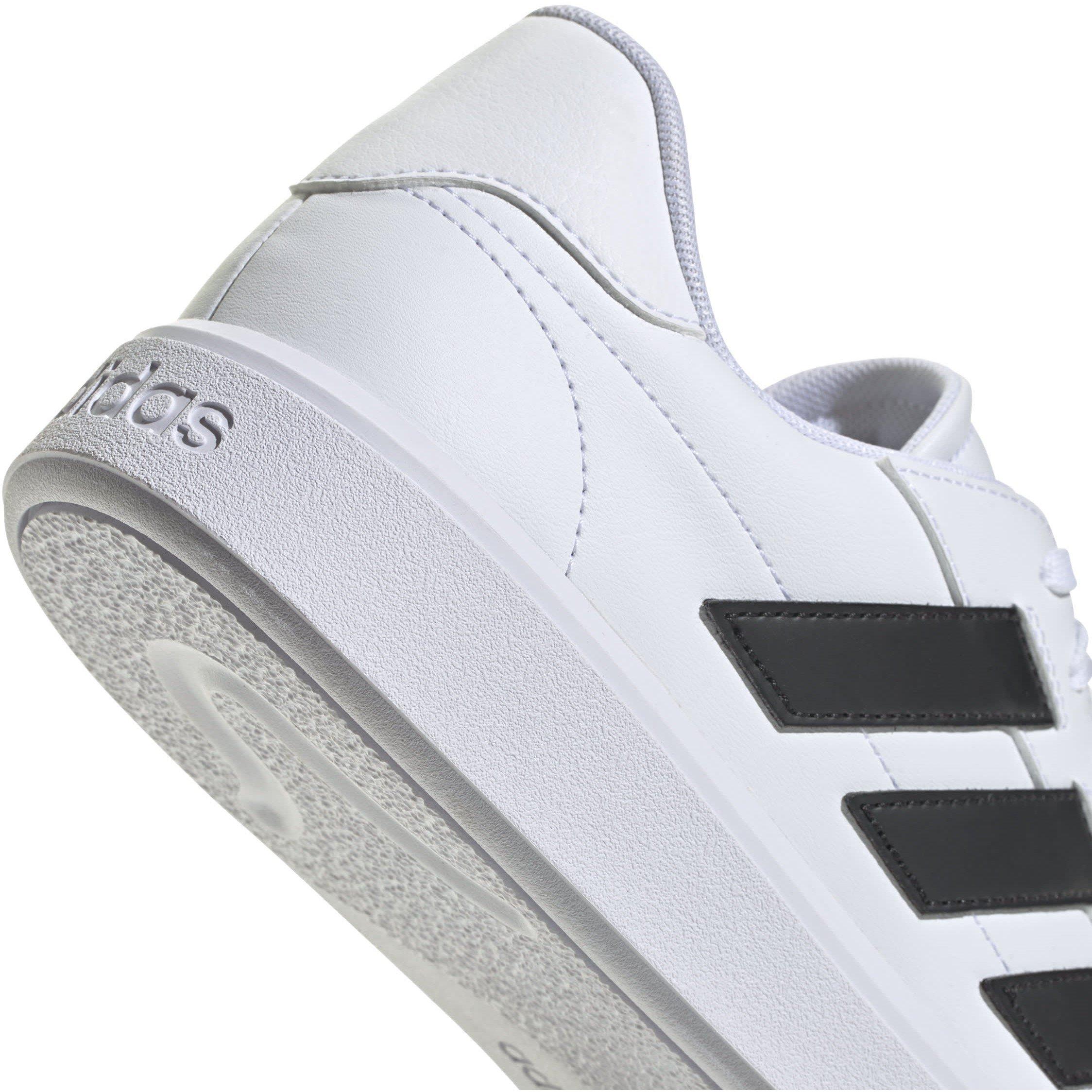 Ftwr Wit/Blk - adidas - Courtblock Mens Trainers - 8