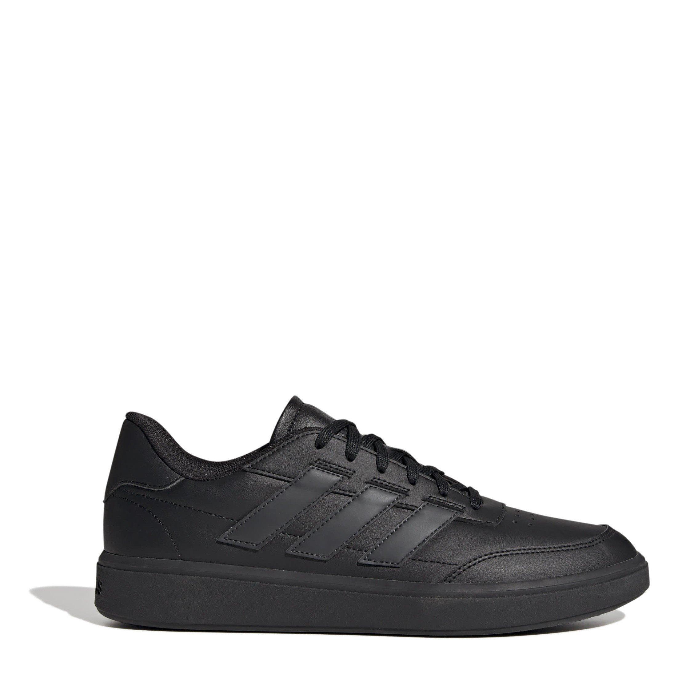 Adidas Men's Courtblock Trainers - Black/Carbon - 8.5 (42.7)