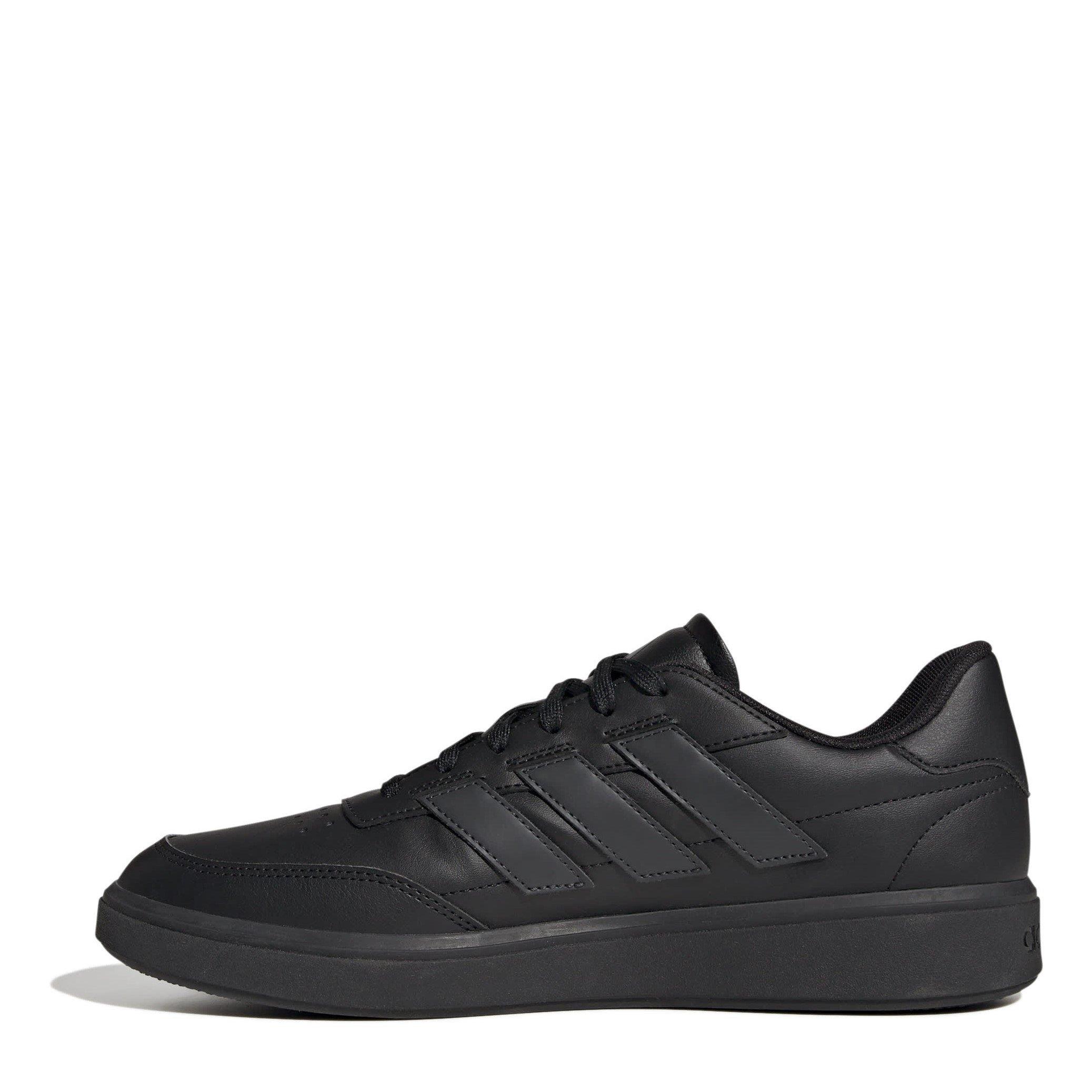 Black/Carbon - adidas - Courtblock Mens Trainers - 2