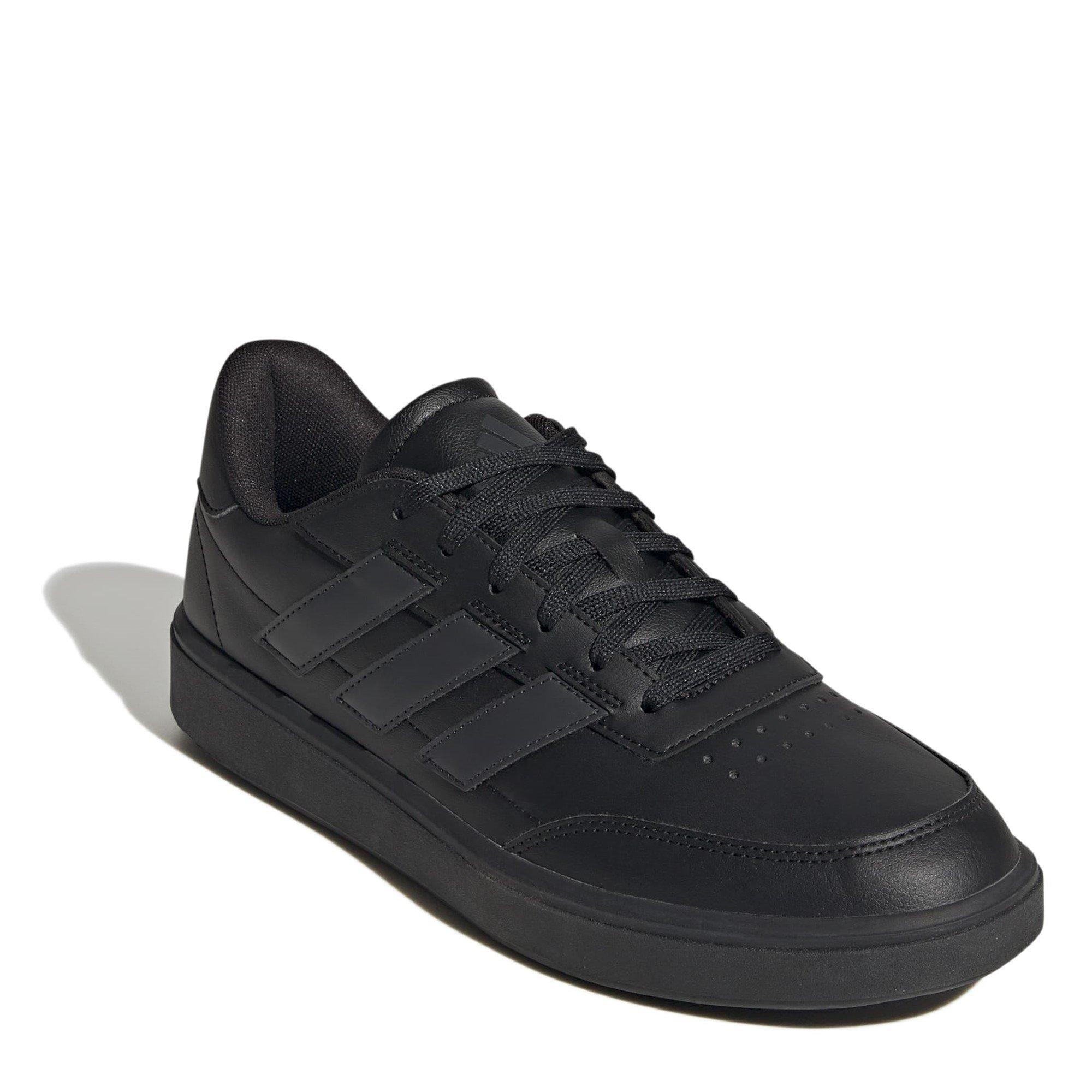 Black/Carbon - adidas - Courtblock Mens Trainers - 3