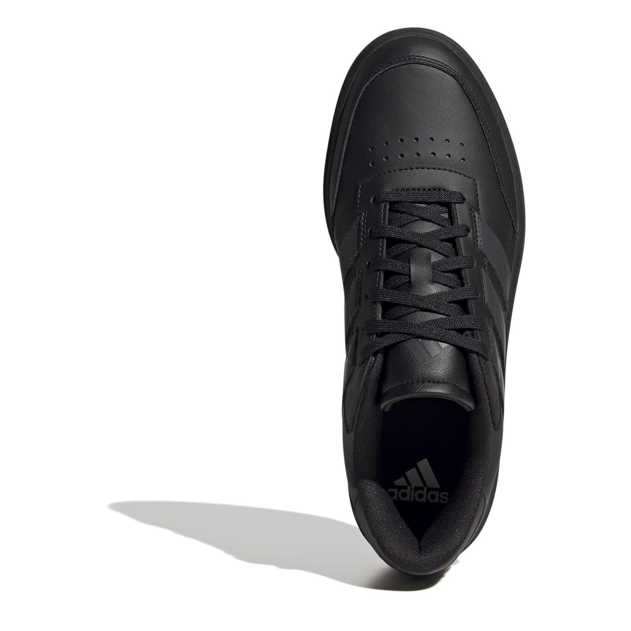 Black/Carbon - adidas - Courtblock Mens Trainers - 5