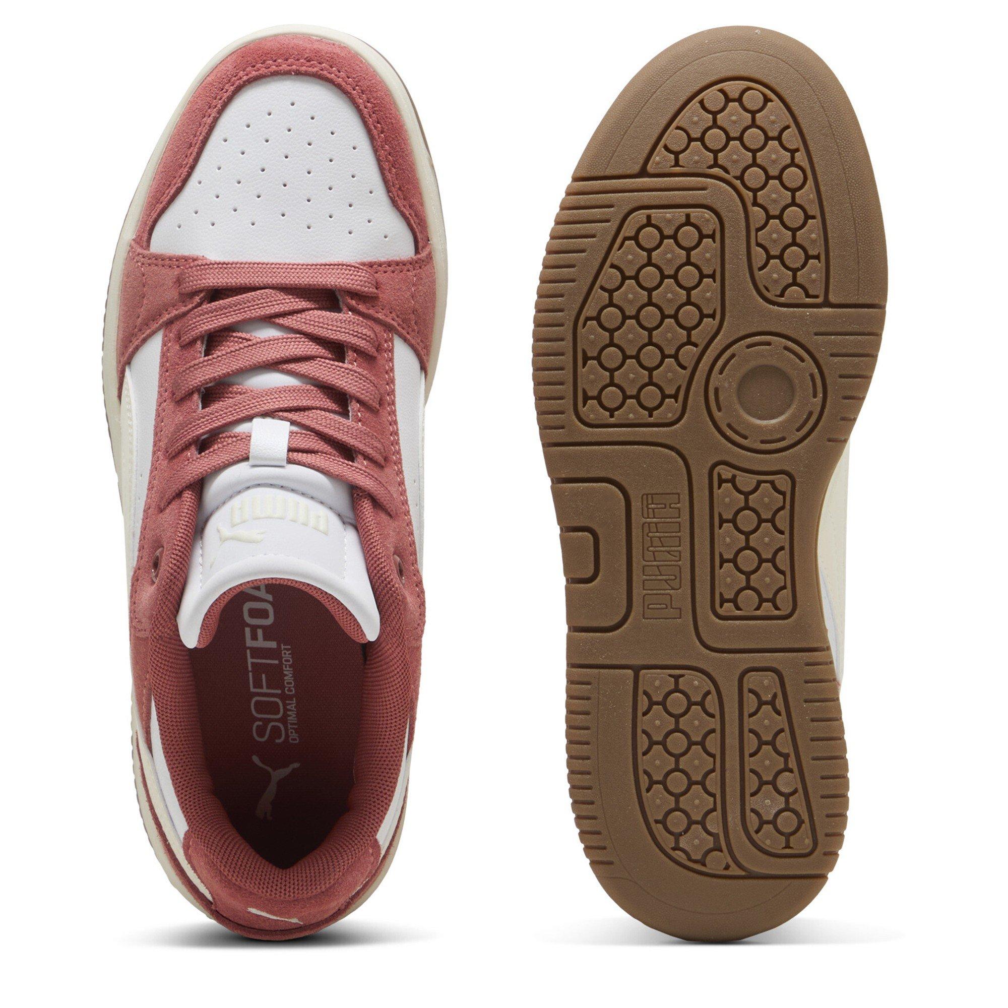 Bijela-Prekrivena Mrazom - Puma - Women's Rebound Femme Low Trainers - 3