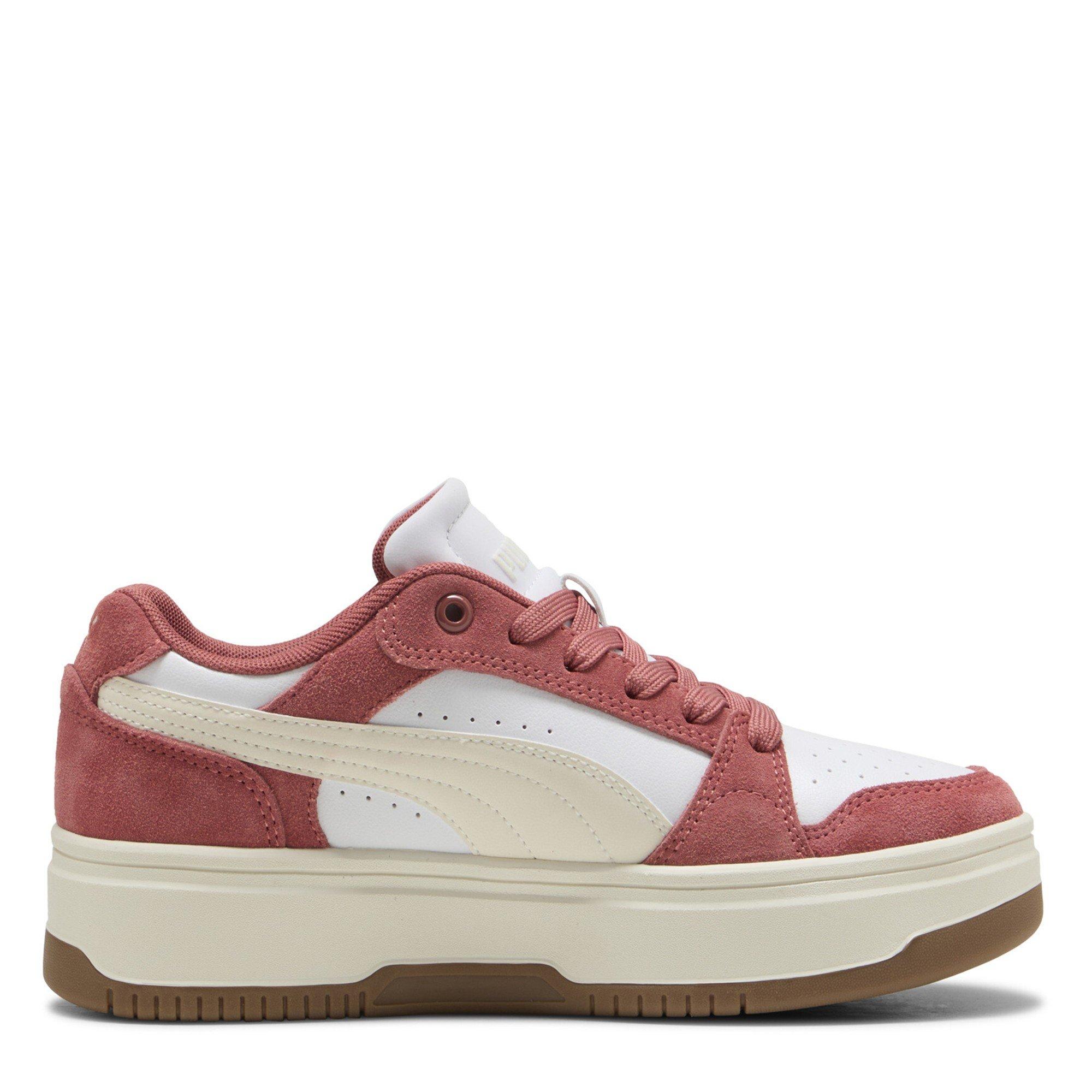 Bijela-Prekrivena Mrazom - Puma - Women's Rebound Femme Low Trainers - 4