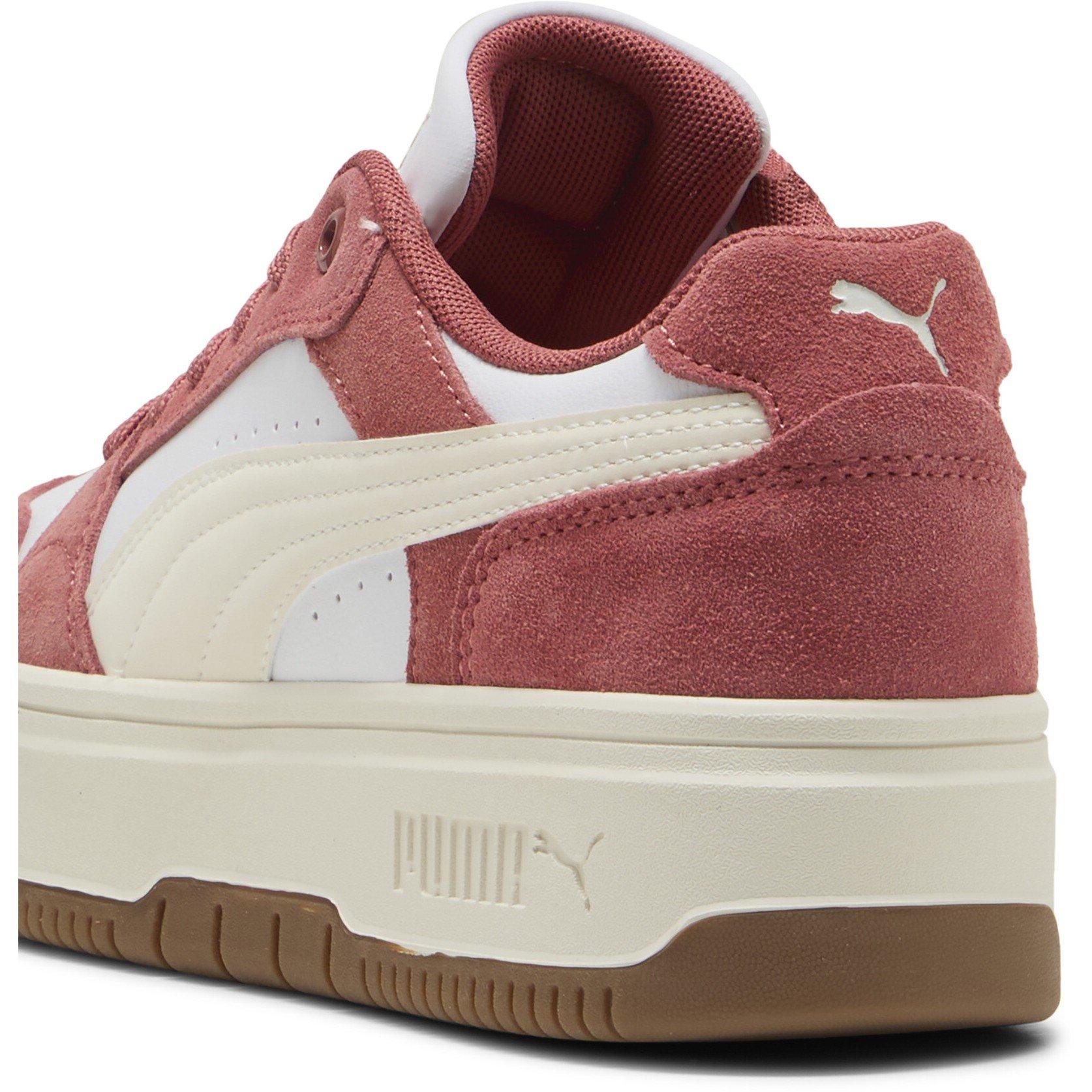 Bijela-Prekrivena Mrazom - Puma - Women's Rebound Femme Low Trainers - 5