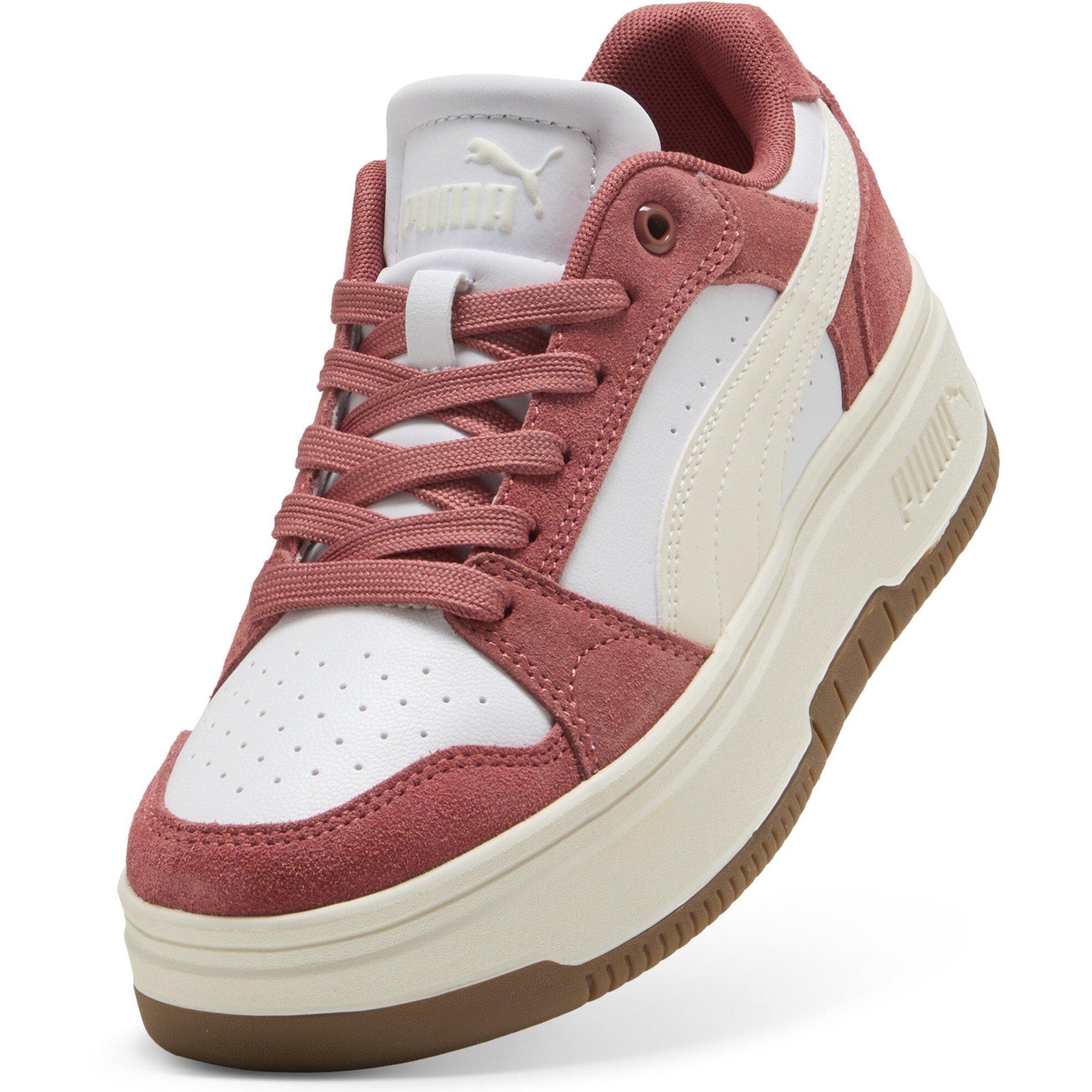 Bijela-Prekrivena Mrazom - Puma - Women's Rebound Femme Low Trainers - 6