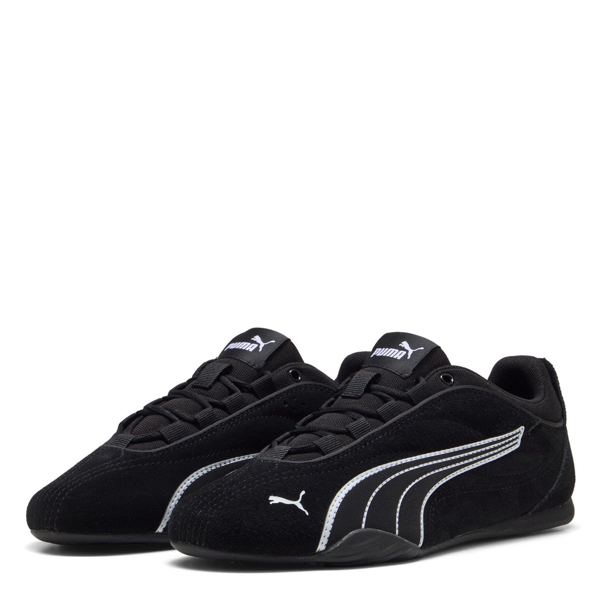 Black White - Puma - Women's Catch Soleil Low-Top Trainers - 1