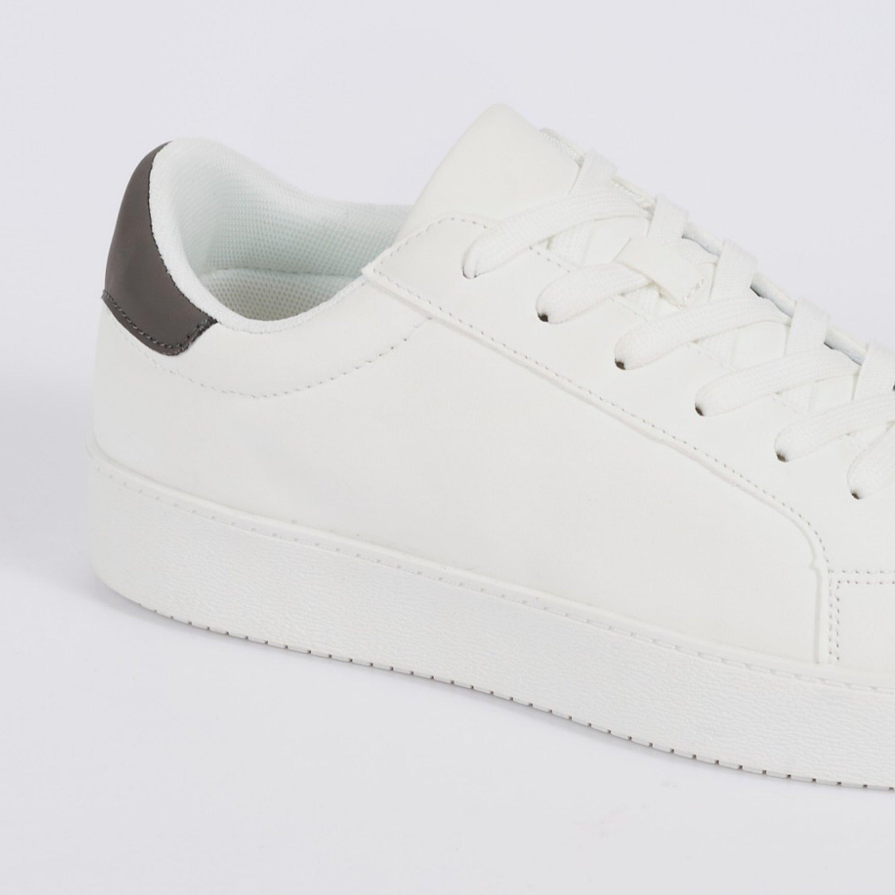 Bijela - Brave Soul - Brave Soul Mens White Trainer - 3