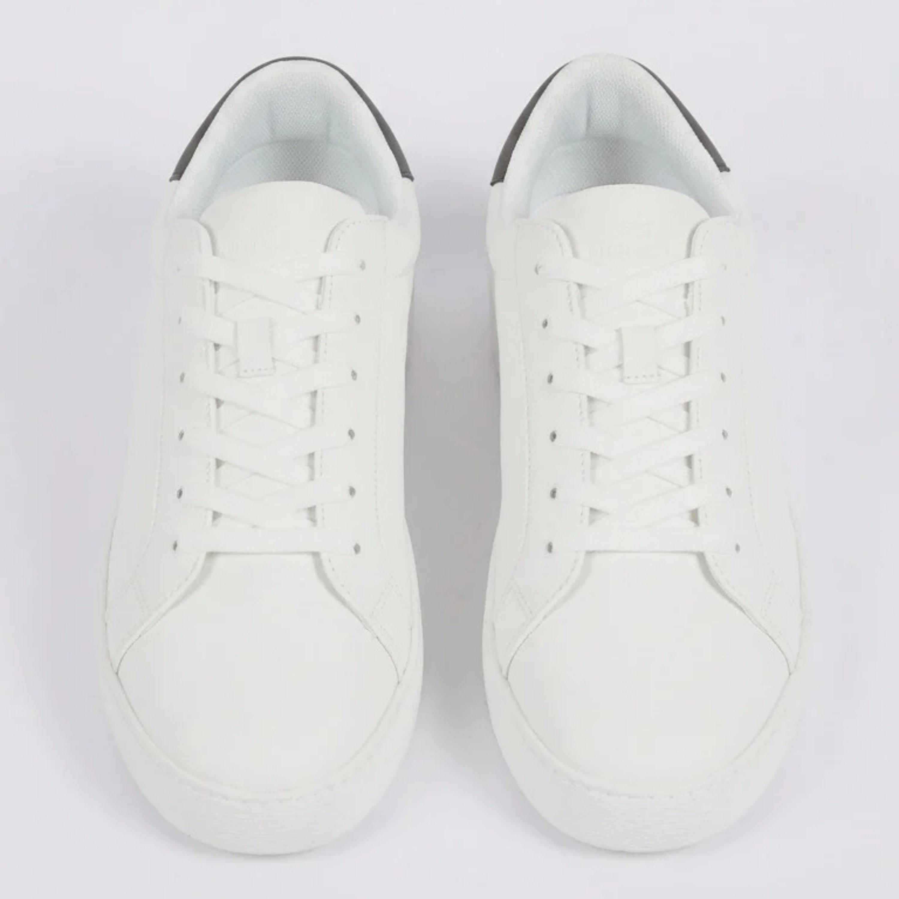 Bijela - Brave Soul - Brave Soul Mens White Trainer - 4