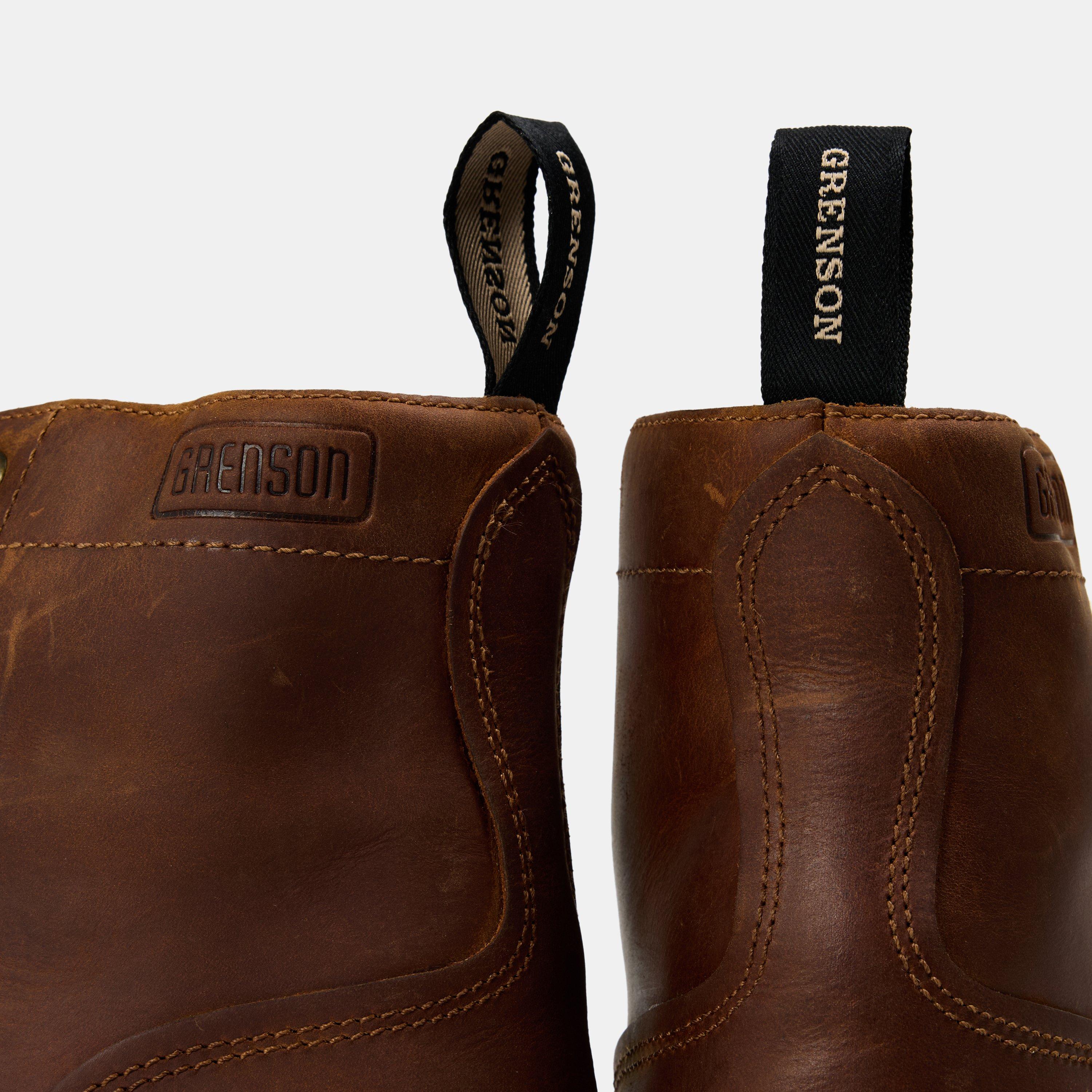 Dark Tan - Grenson - Men's Radley Hiker Rugged Boots - 3