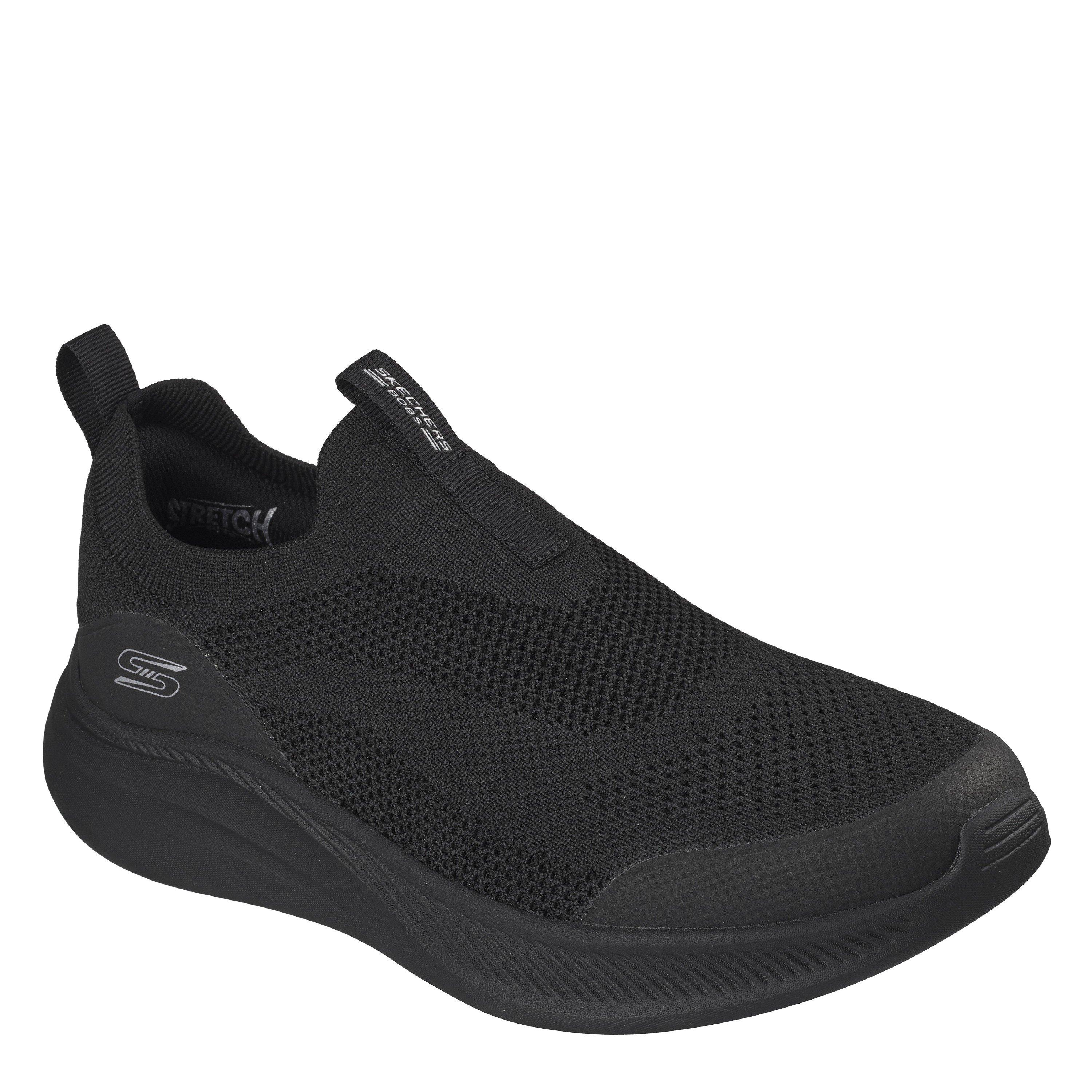 BLACK - Skechers - Men's Slip On Trainers - 3