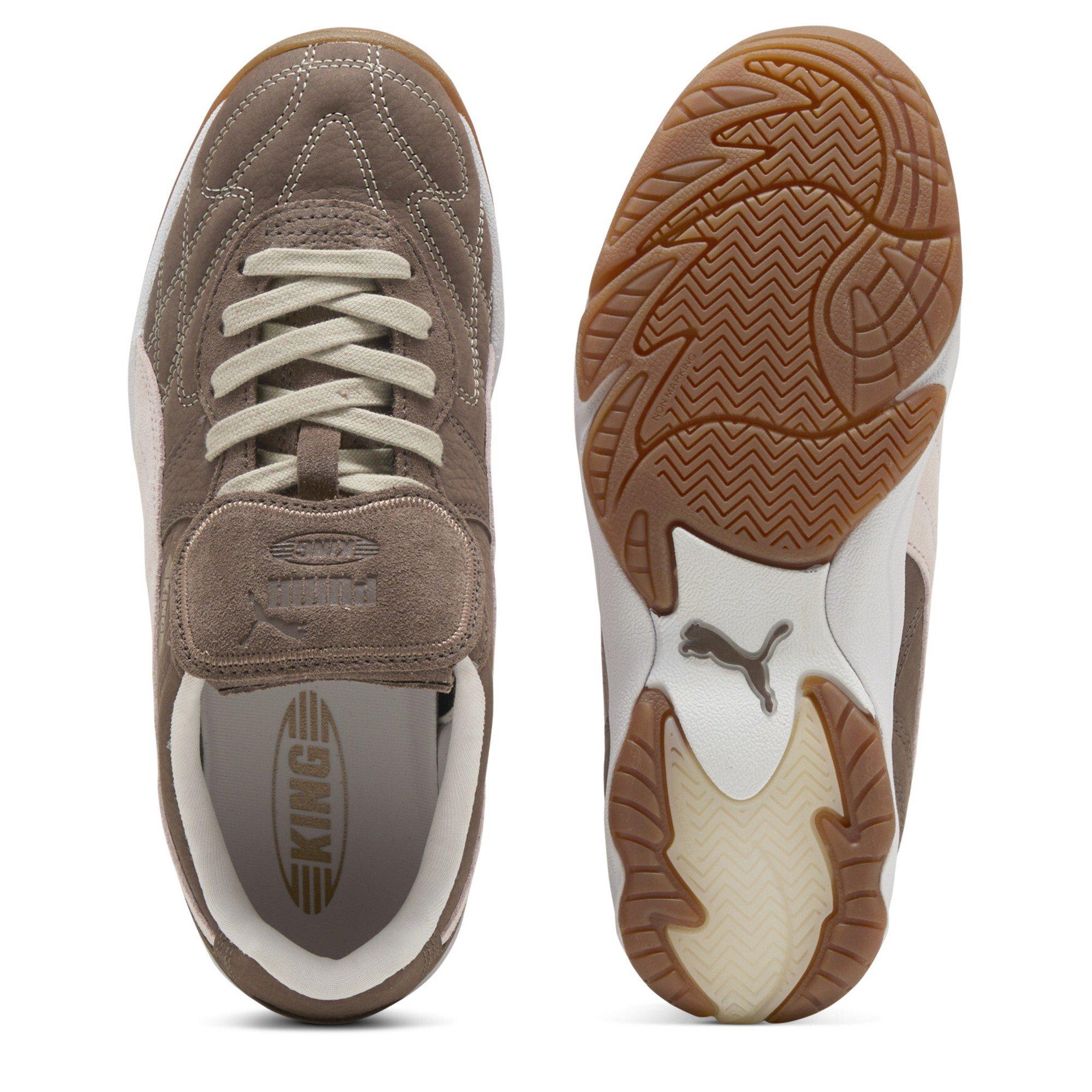 Flaches Bronze - Puma - Women's King Indoor Wine Club Low-Top Trainers - 4